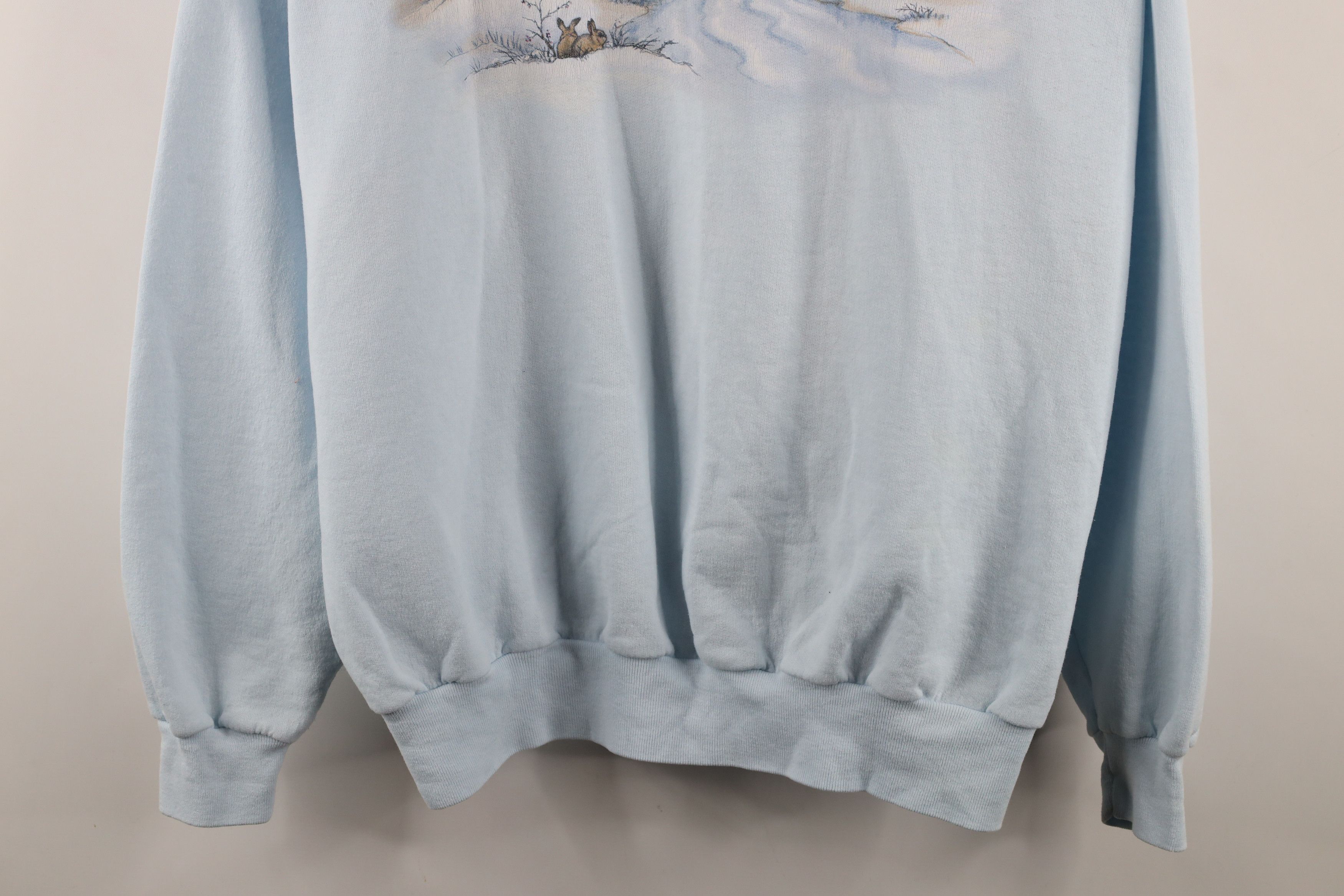 Vintage Vintage 90s Streetwear Farmhouse Layered Sweatshirt USA Size XXL / US 16-18 / IT 52-54 - 3 Thumbnail