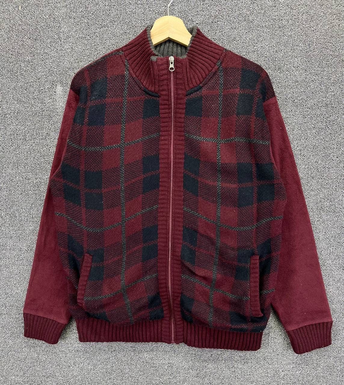 Gianni Valentino Vintage Gianni Valentino Rare Knit Jacket Size US L / EU 52-54 / 3 - 1 Thumbnail