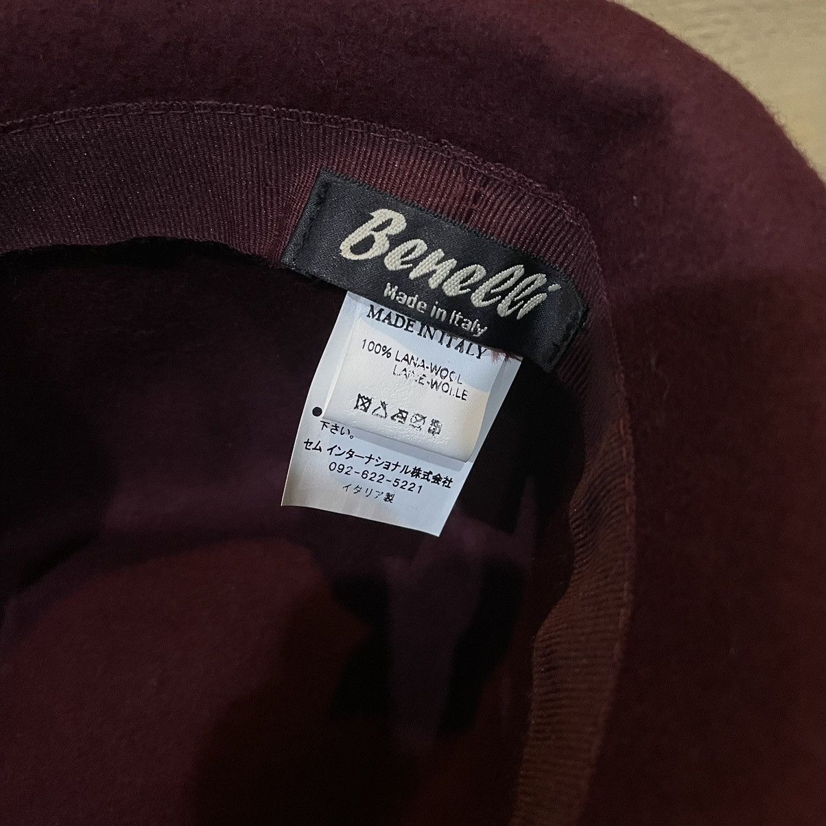 Vintage Benelli fedora hat Size ONE SIZE - 3 Thumbnail