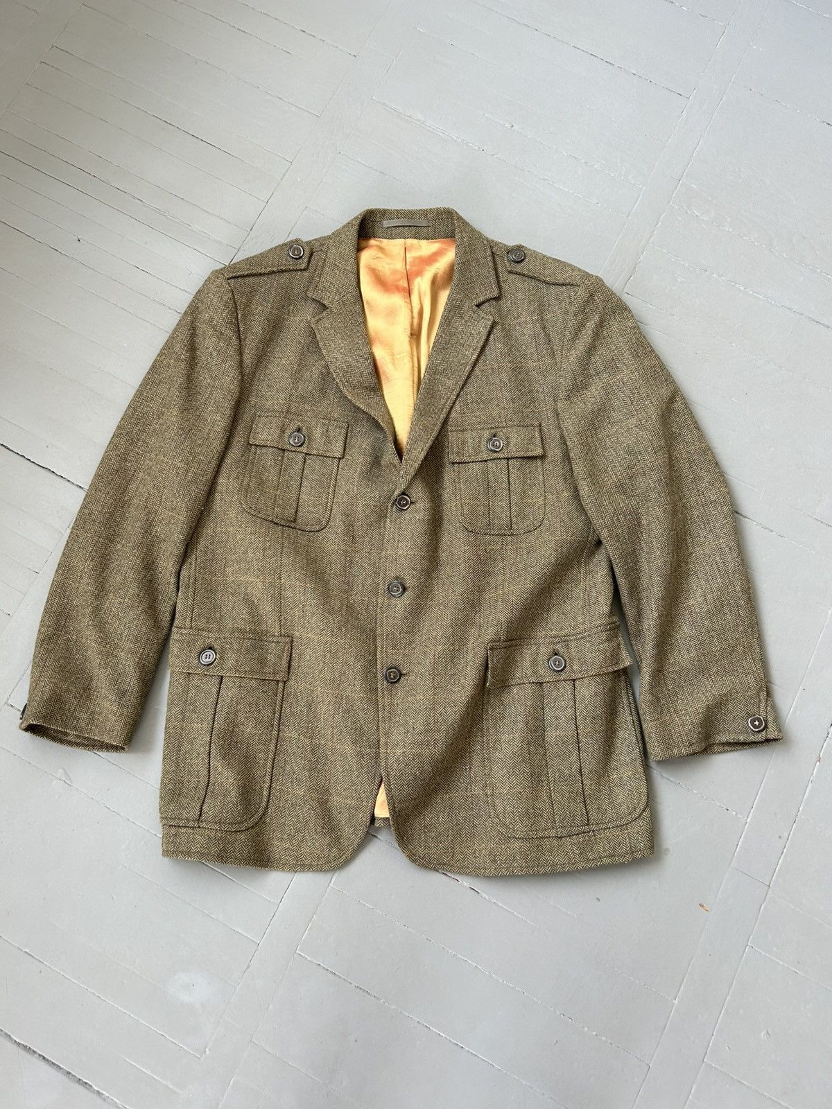 Japanese Brand × Vintage Gibson wool blazer England Size 44R - 1 Thumbnail