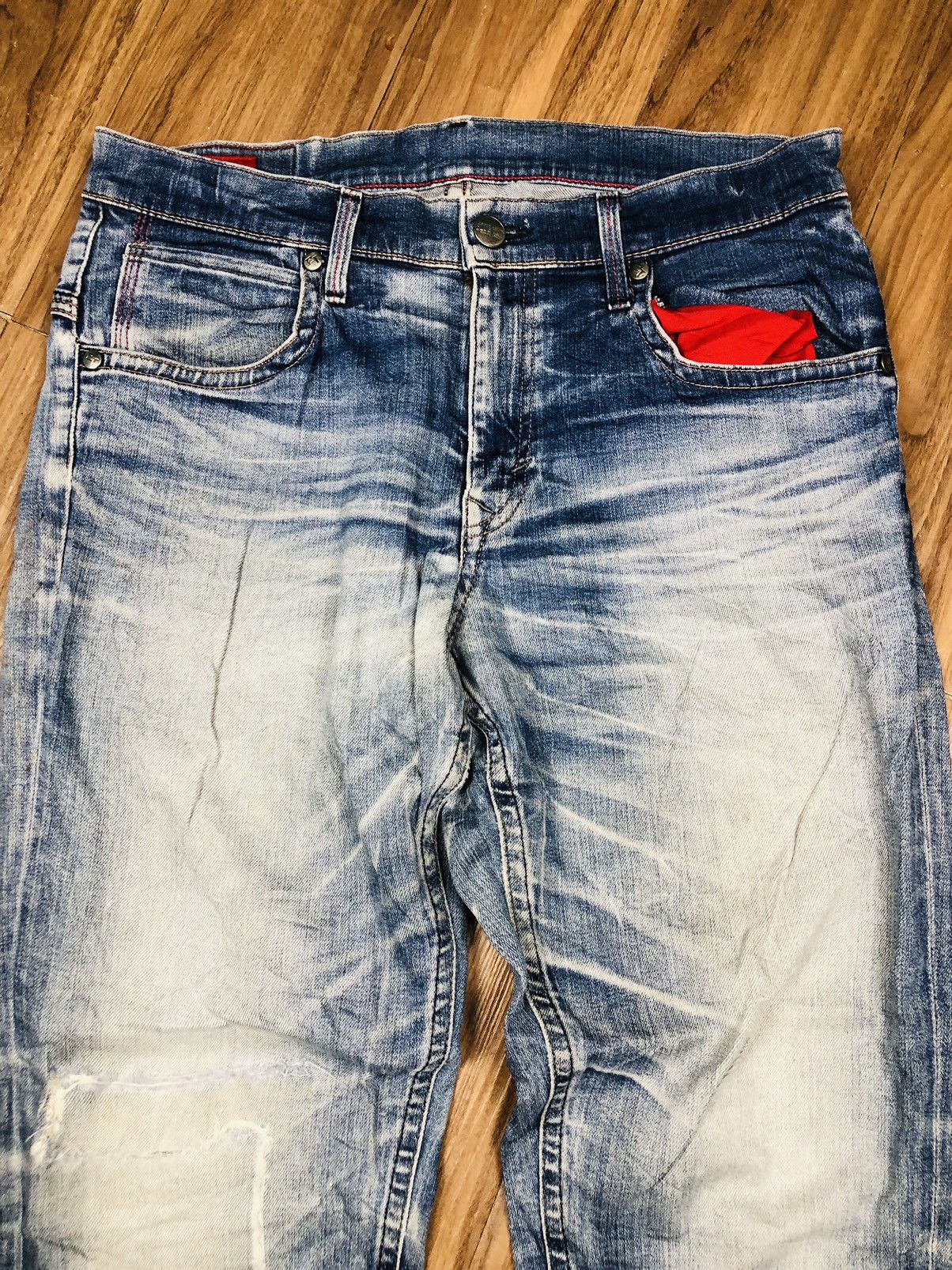 Edwin Edwin Blue Trip Jeans (33) Size US 34 / EU 50 - 3 Thumbnail