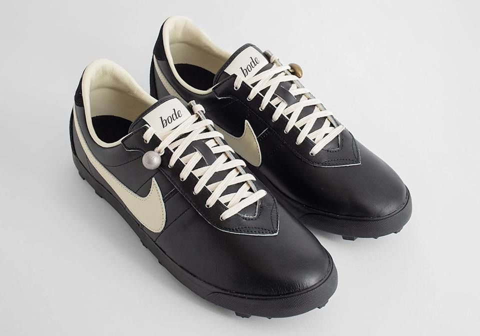Bode × Nike Bode Astrograbber Black Leather Size US 11.5 / EU 44-45 - 1 Thumbnail