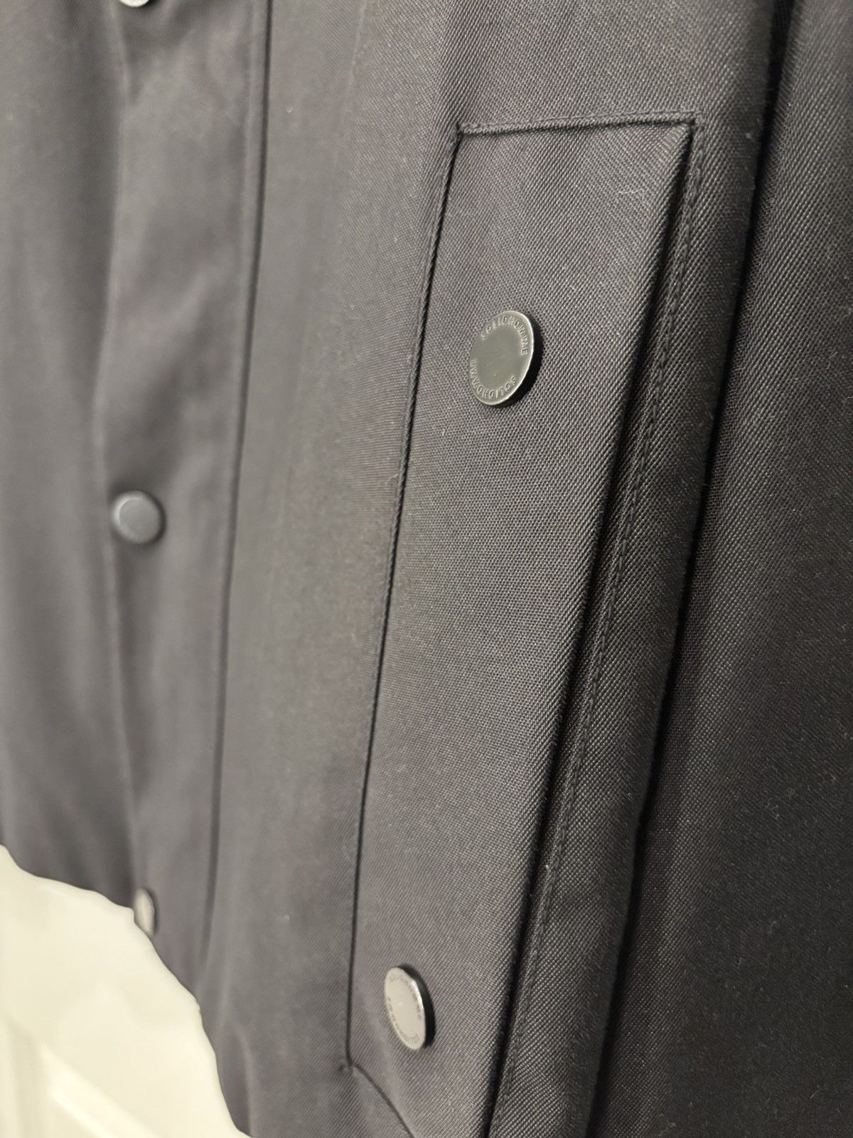 Solid Homme Black Spread Collar Jacket Size US S / EU 44-46 / 1 - 3 Thumbnail