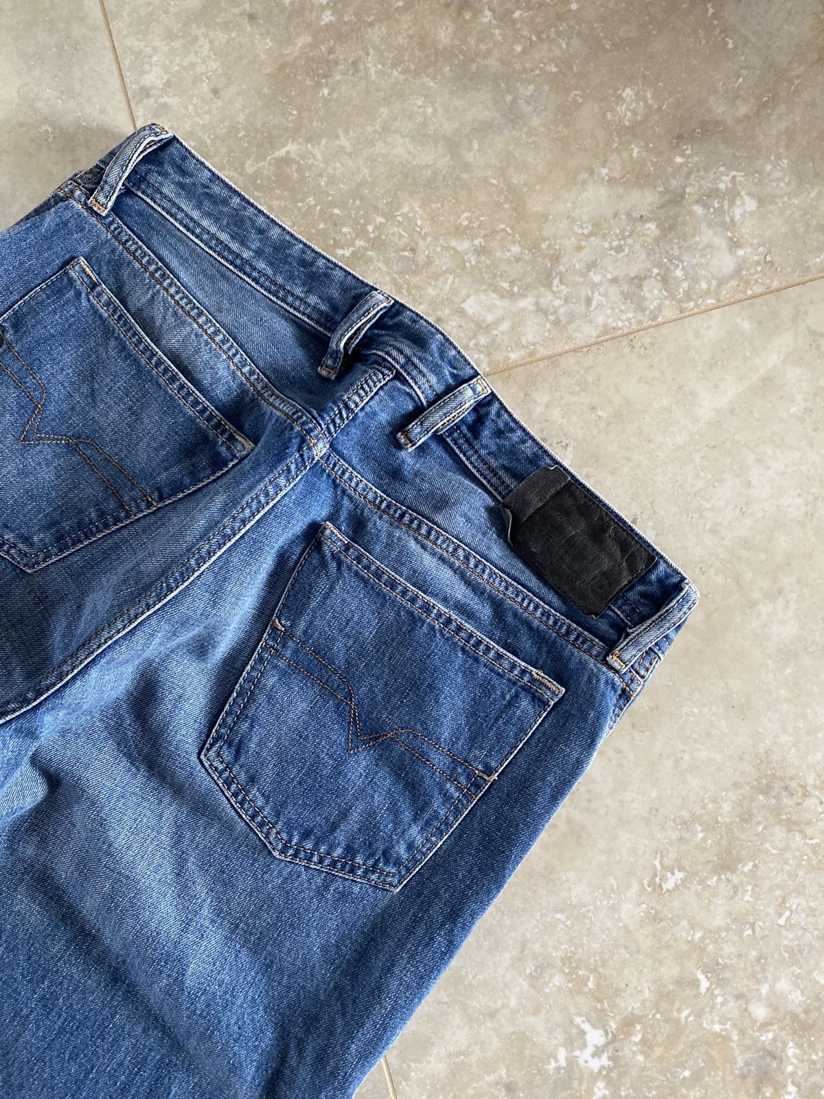 Diesel Diesel Vintage Jeans Baggy Flared Japanese Washed Y2K Wide Size US 32 / EU 48 - 5 Thumbnail