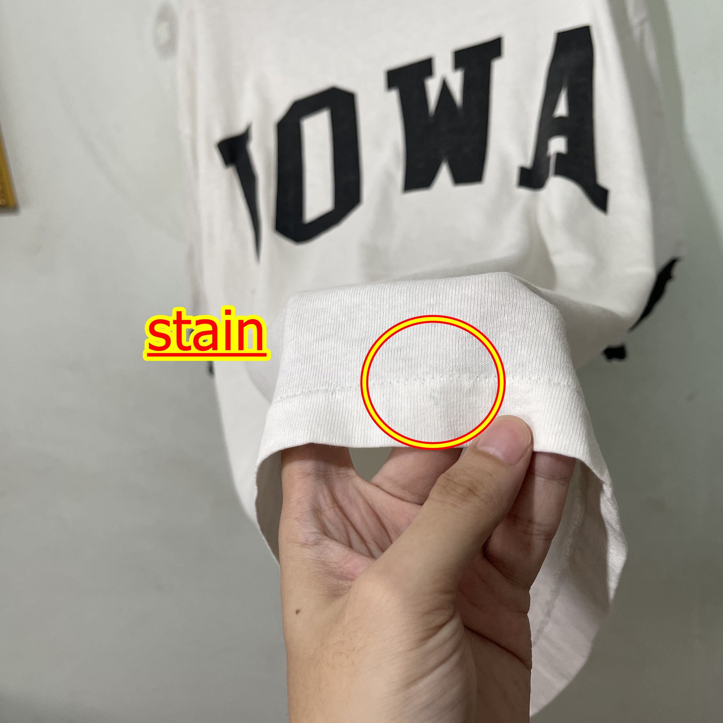 Vintage Vintage 90s IOWA Ringer Tee Size US L / EU 52-54 / 3 - 6 Thumbnail