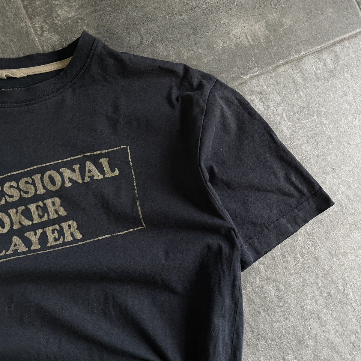 Japanese Brand × Vintage Vintage Professional Poker Player T-shirts Joke Humor Y2K Size US XL / EU 56 / 4 - 5 Thumbnail