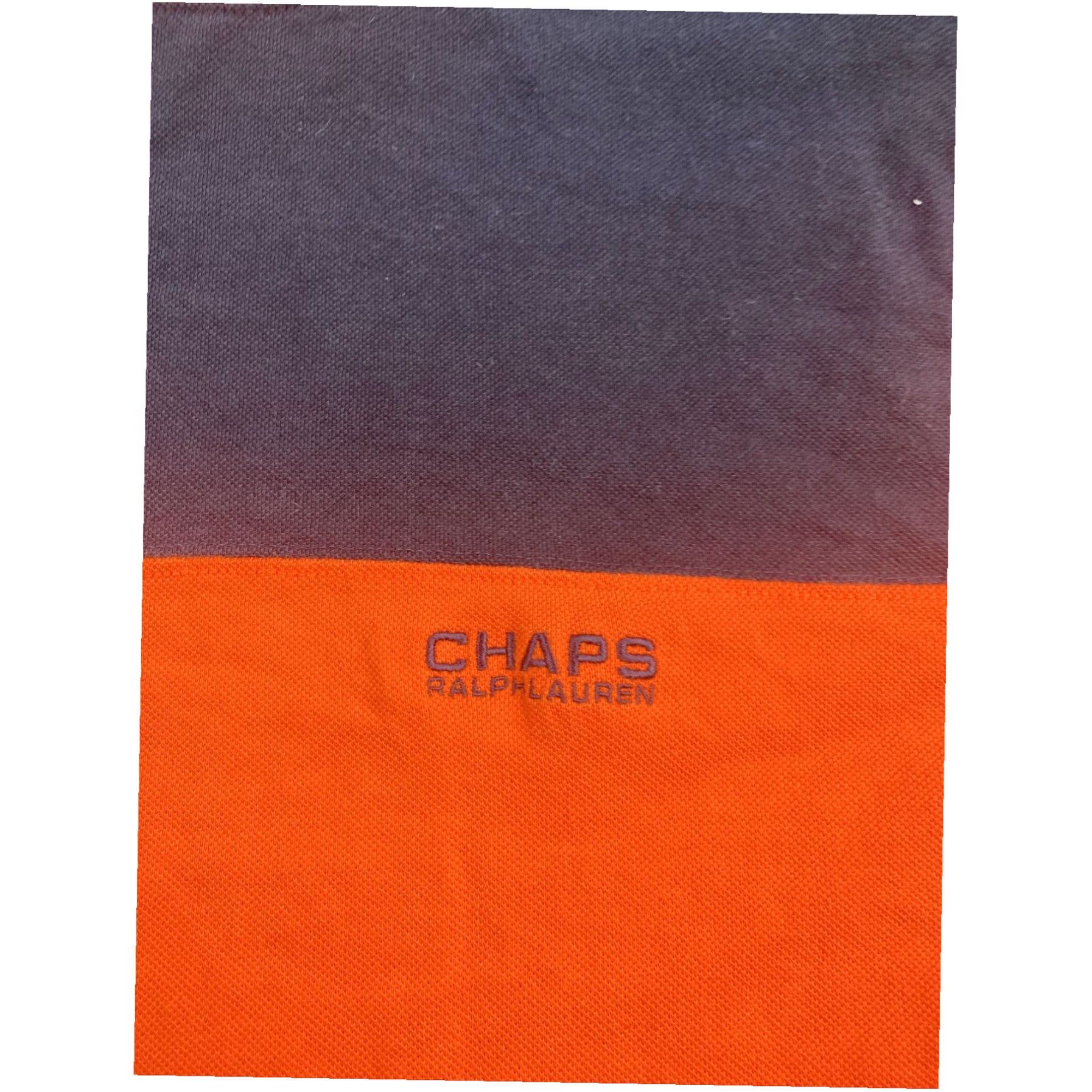 Ralph Lauren Vintage Chaps Ralph Lauren Mens Spell Out T-Shirt Tee Size L orange fast ship Size US L / EU 52-54 / 3 - 2 Thumbnail
