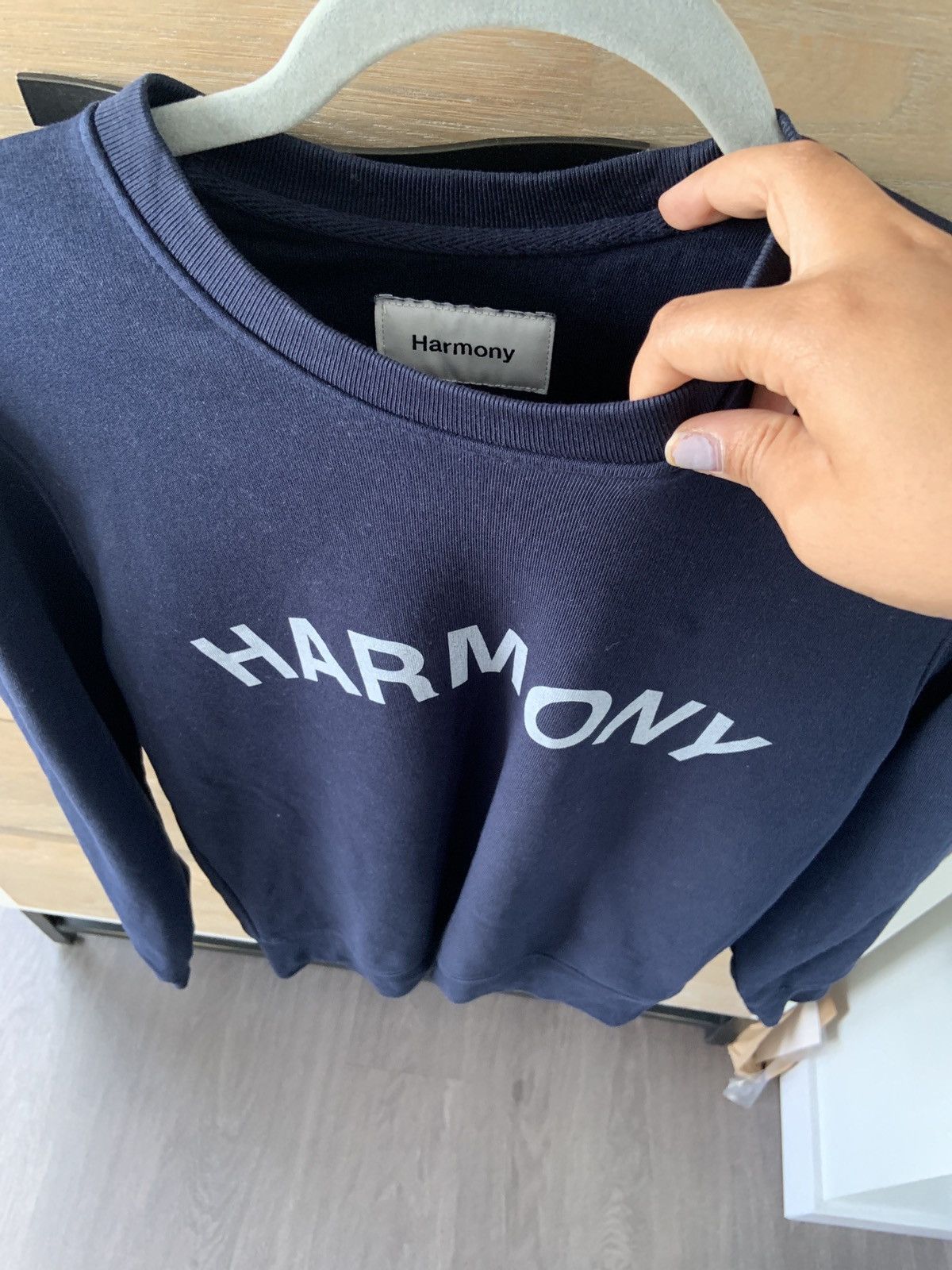 Harmony Paris Harmony Paris Navy Sweater Size S / US 4 / IT 40 - 3 Thumbnail