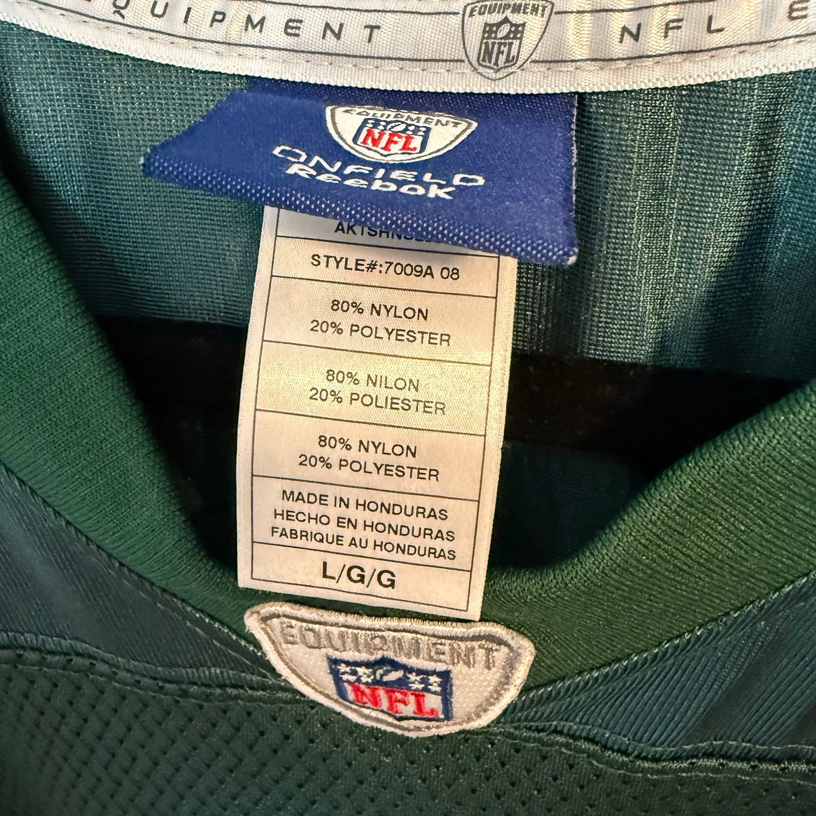 Reebok Brett Favre New York Jets Vintage Reebok NFL Jersey Size L Size US L / EU 52-54 / 3 - 3 Thumbnail