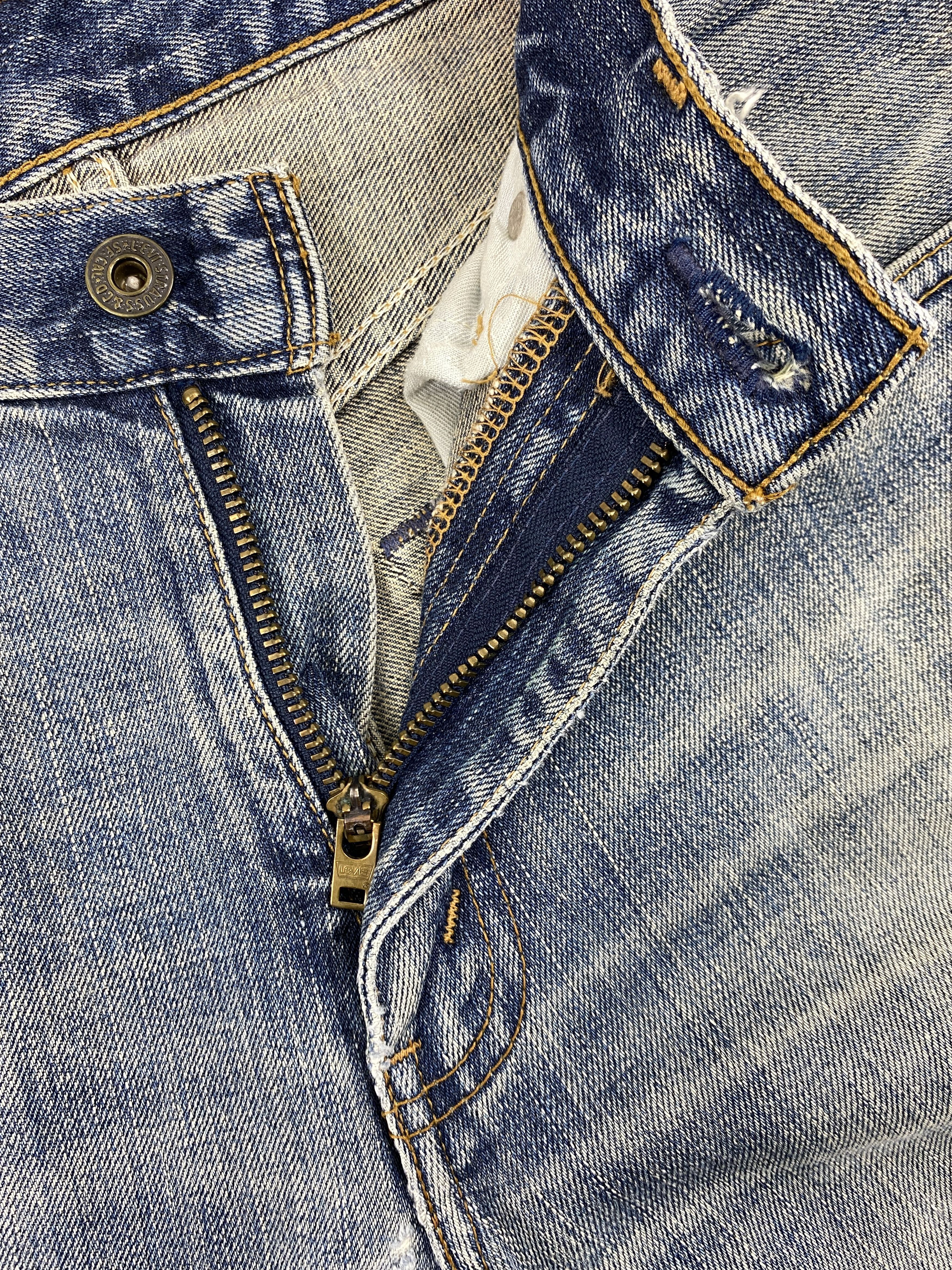 Levi's Light Wash Vintage Levi's 502 Jeans 30x29 Denim -SJ148 Size US 30 / EU 46 - 7 Thumbnail