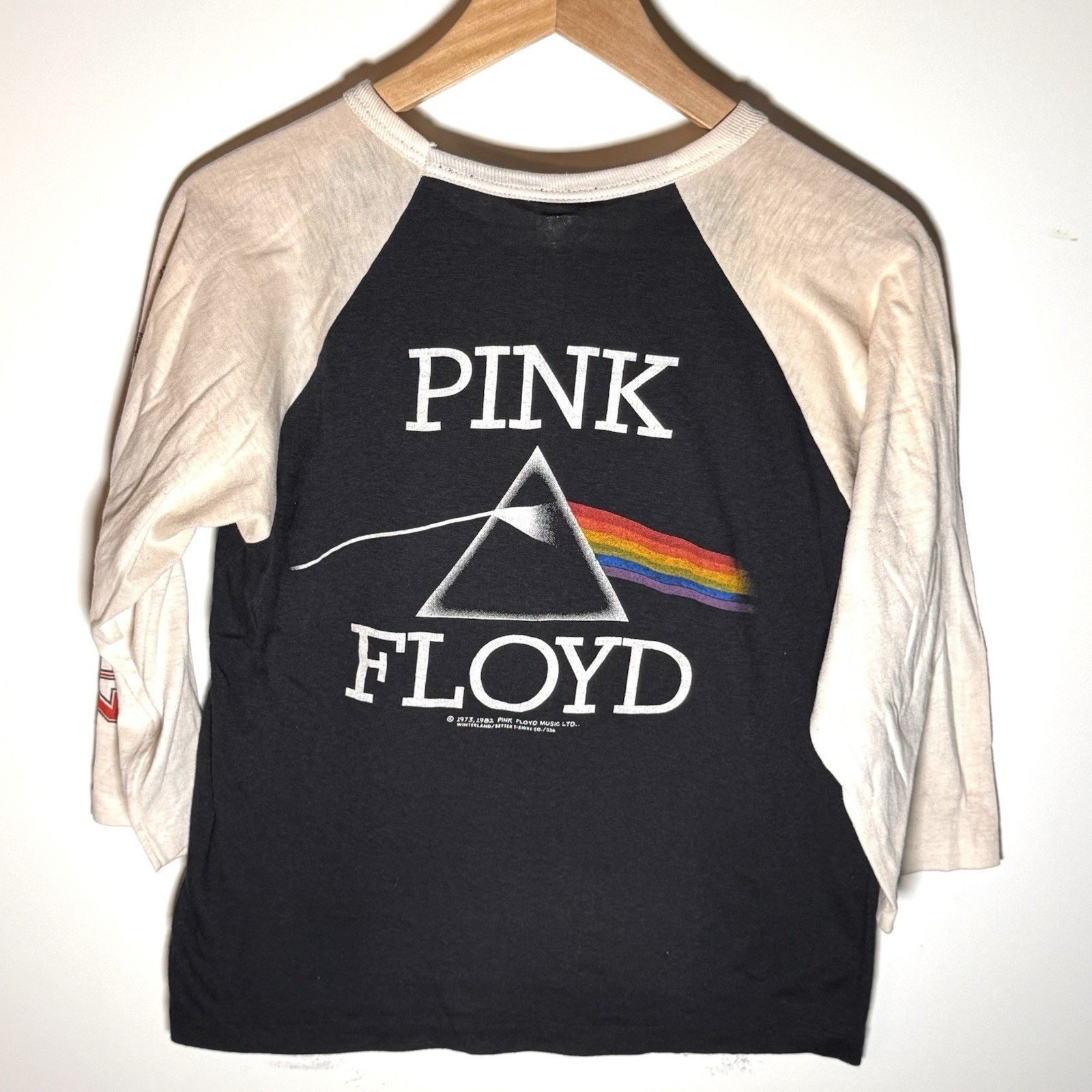 Significant Other Pink Floyd Dark Side of the Moon Raglan T-Shirt Women’s S Size S / US 4 / IT 40 - 10 Thumbnail