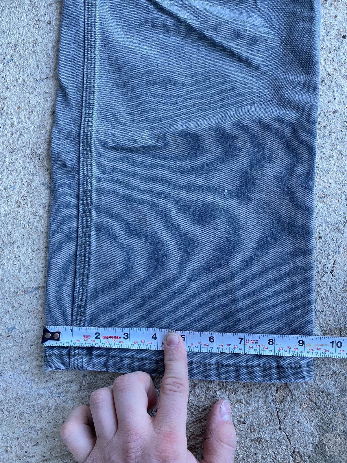 Carhartt × Dickies Vintage Y2K Faded Baggy Dickies Distressed Carpenters Size US 38 / EU 54 - 15 Thumbnail