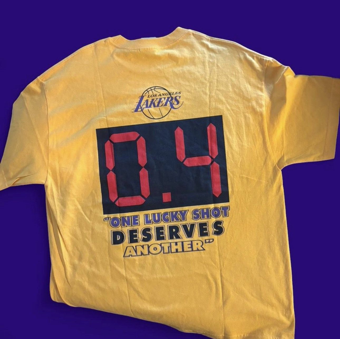 Other Vintage Los Angeles Lakers Tee Shirt Size US XL / EU 56 / 4 - 2 Thumbnail