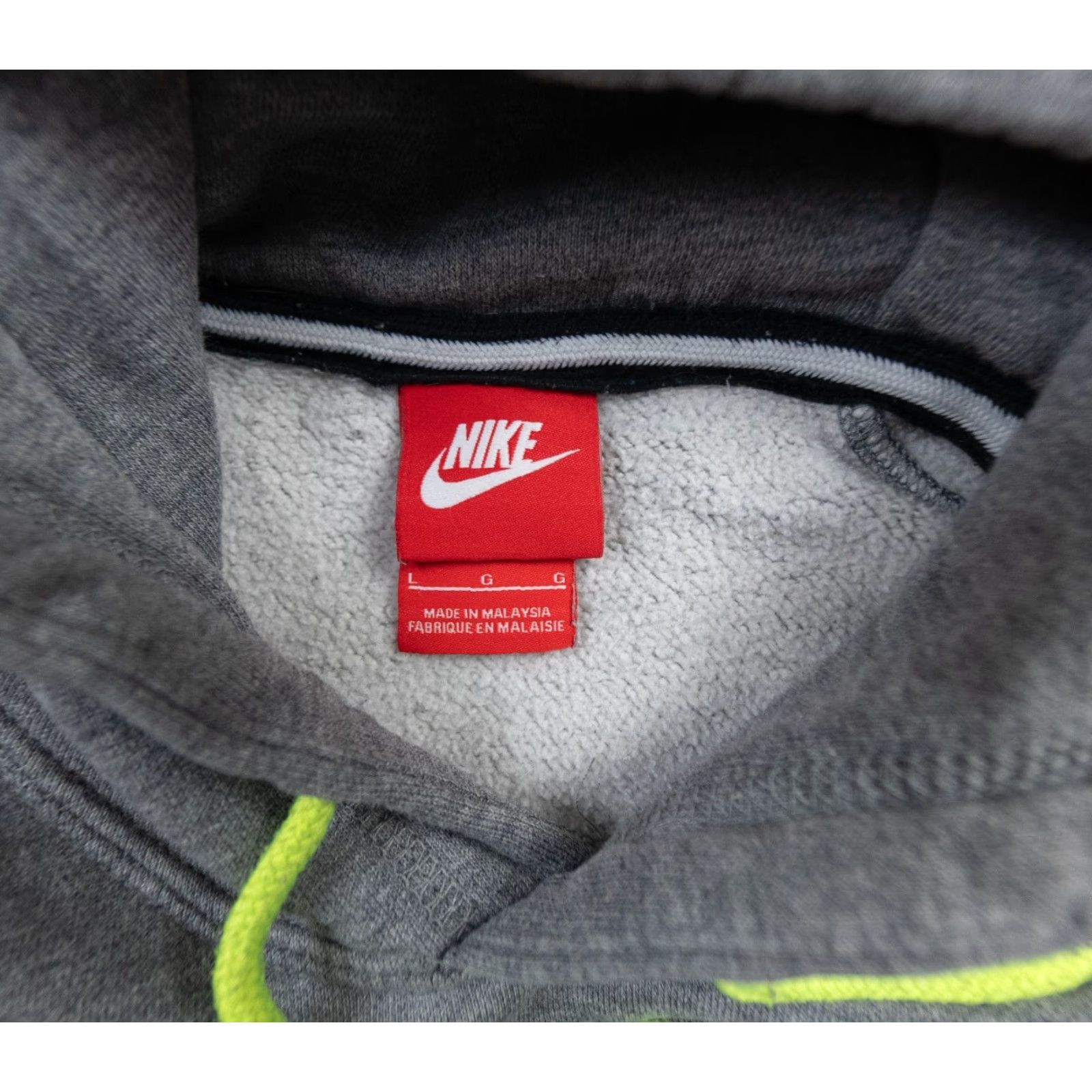 Nike Nike Futura Hoodie Mens Large Gray Pullover Sweatshirt Long Sleeve Adult Outdoor Swoosh Size US L / EU 52-54 / 3 - 6 Thumbnail