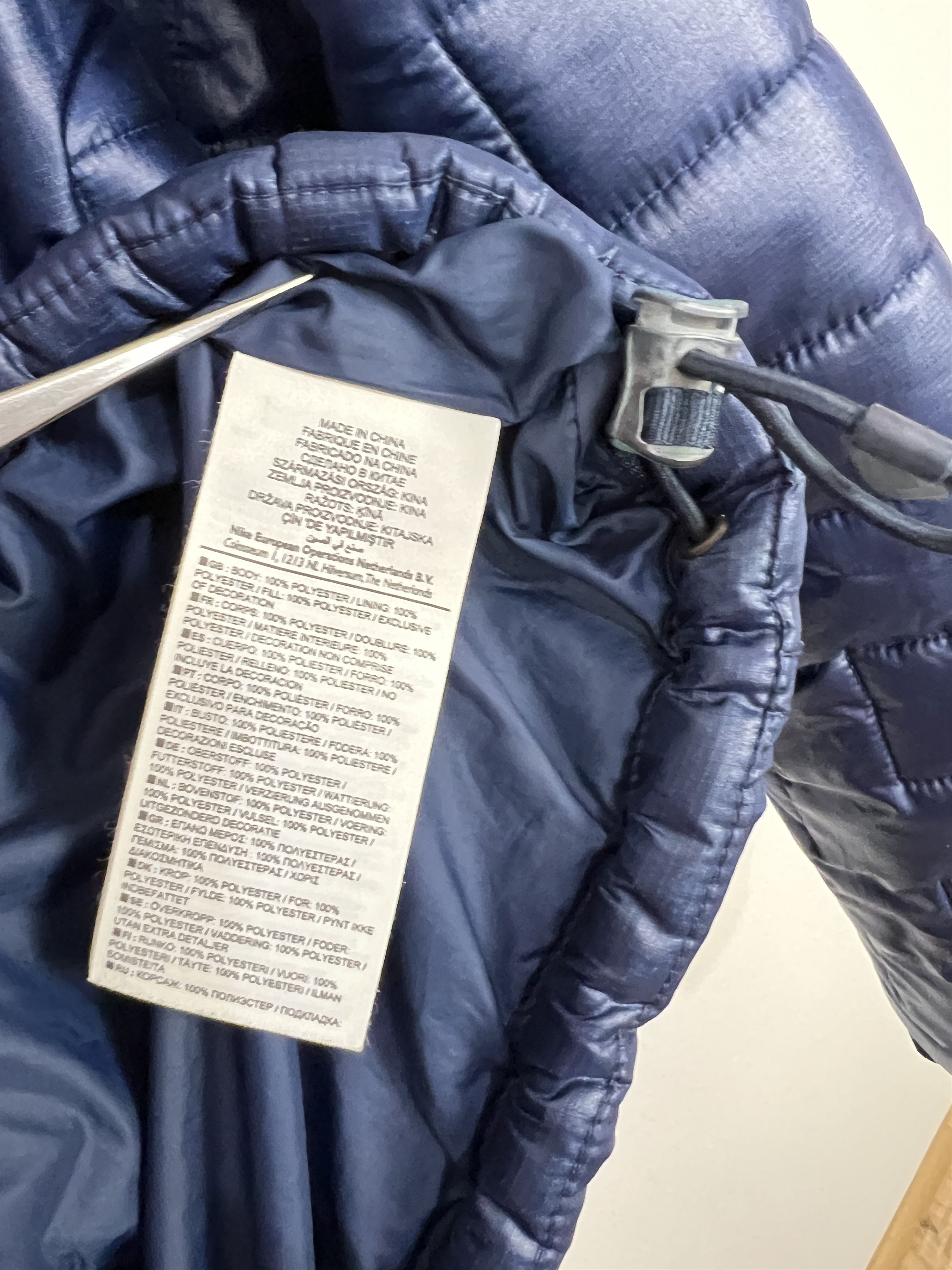 Nike Vintage Arsenal Football Padded Hooded Jacket Soccer Gunners Size US L / EU 52-54 / 3 - 10 Thumbnail