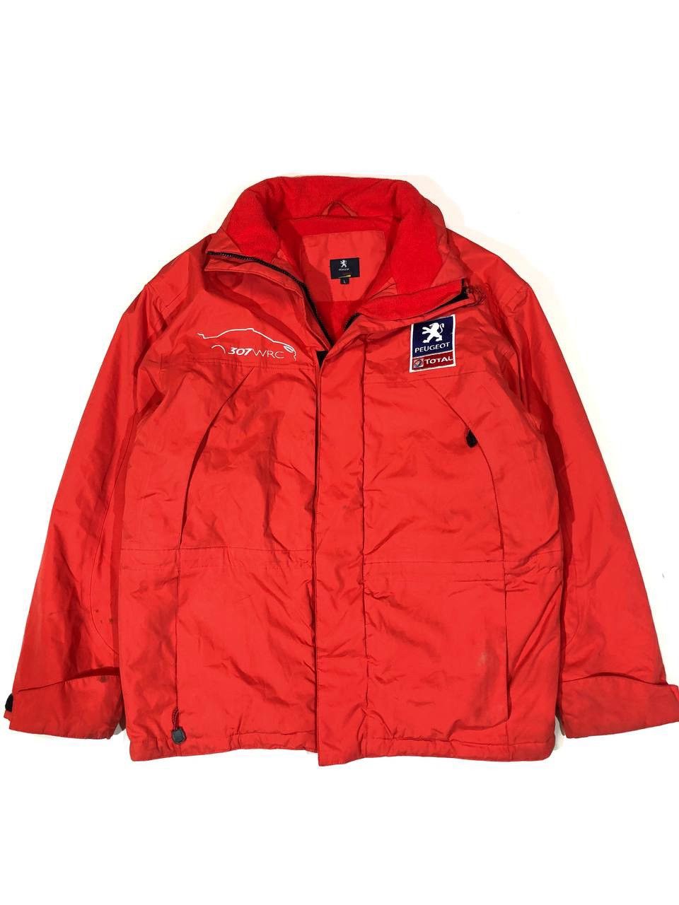 NASCAR Peugeot Total 307 WRC Racing Jacket Vintage Size US L / EU 52-54 / 3 - 1 Thumbnail