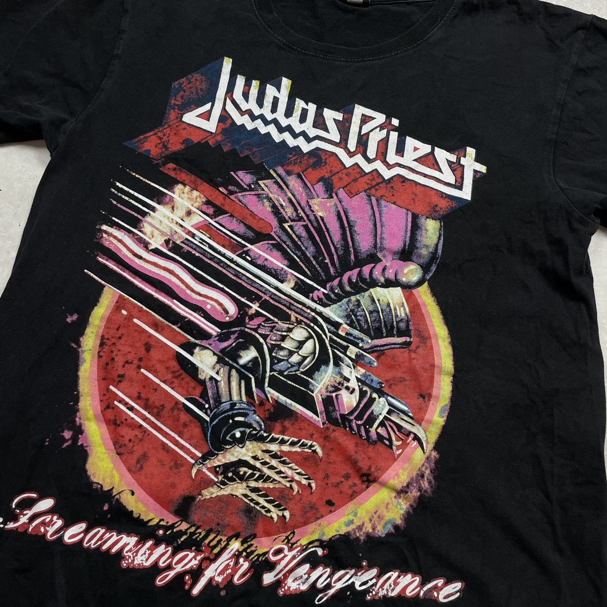 Judas Priest × Vintage Vintage Judas Priest Rock T-shirt y2k M Size US M / EU 48-50 / 2 - 4 Thumbnail