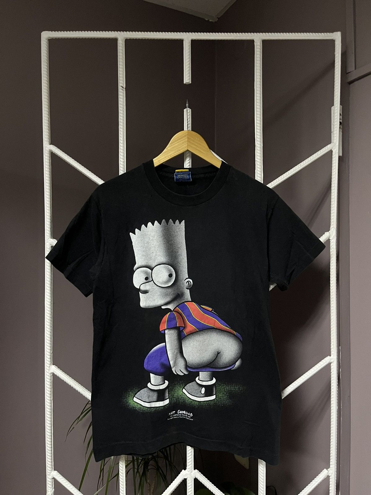 Cartoon Network × The Simpsons Vintage Simpsons Single Stitch 1998 Graphic Tee Size US S / EU 44-46 / 1 - 1 Thumbnail
