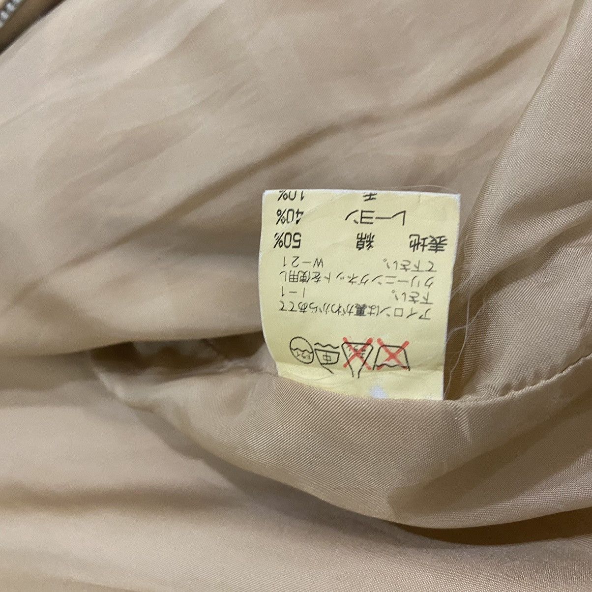 CABANE de ZUCCa × Issey Miyake × Zucca 🔥VINTAGE ZUCCA ISSEY MIYAKE WOOL CROP BOMBER JACKET Size US S / EU 44-46 / 1 - 10 Thumbnail
