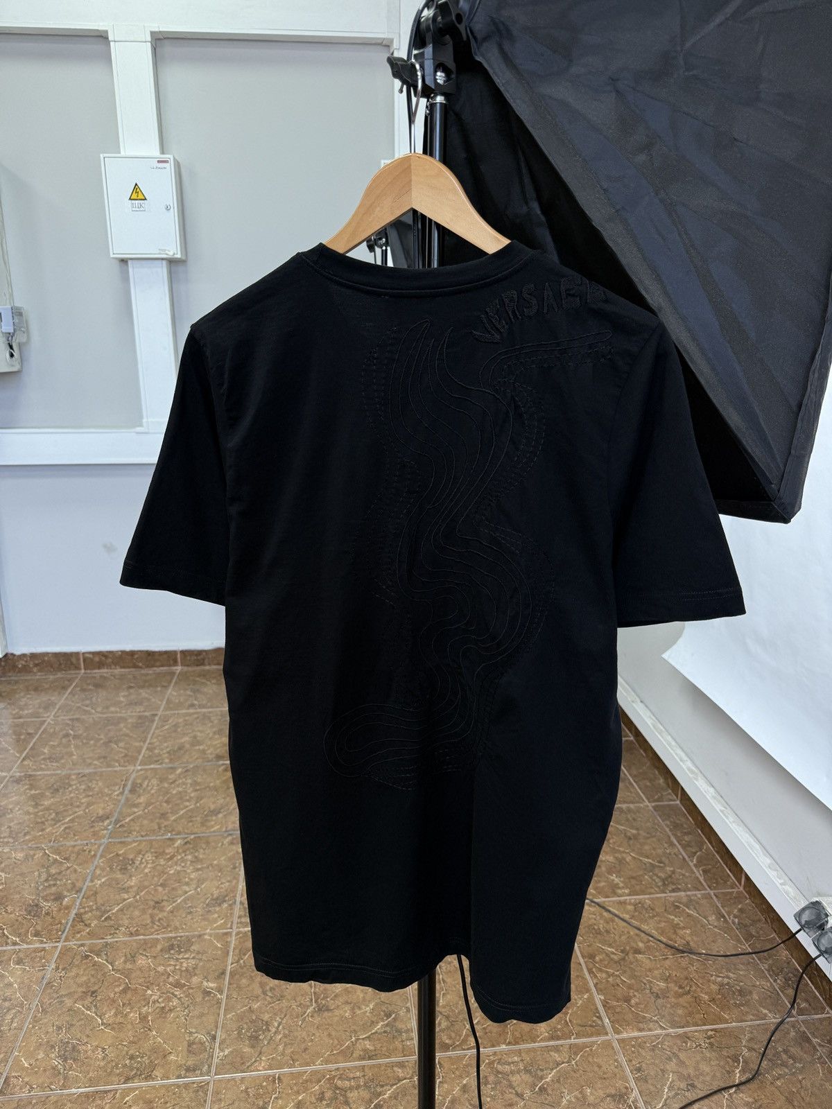 Versace Jeans Couture 🇮🇹 Vintage 90s Versace Collection T-Shirt Y2K Rare Streetwear Size US XL / EU 56 / 4 - 2 Thumbnail