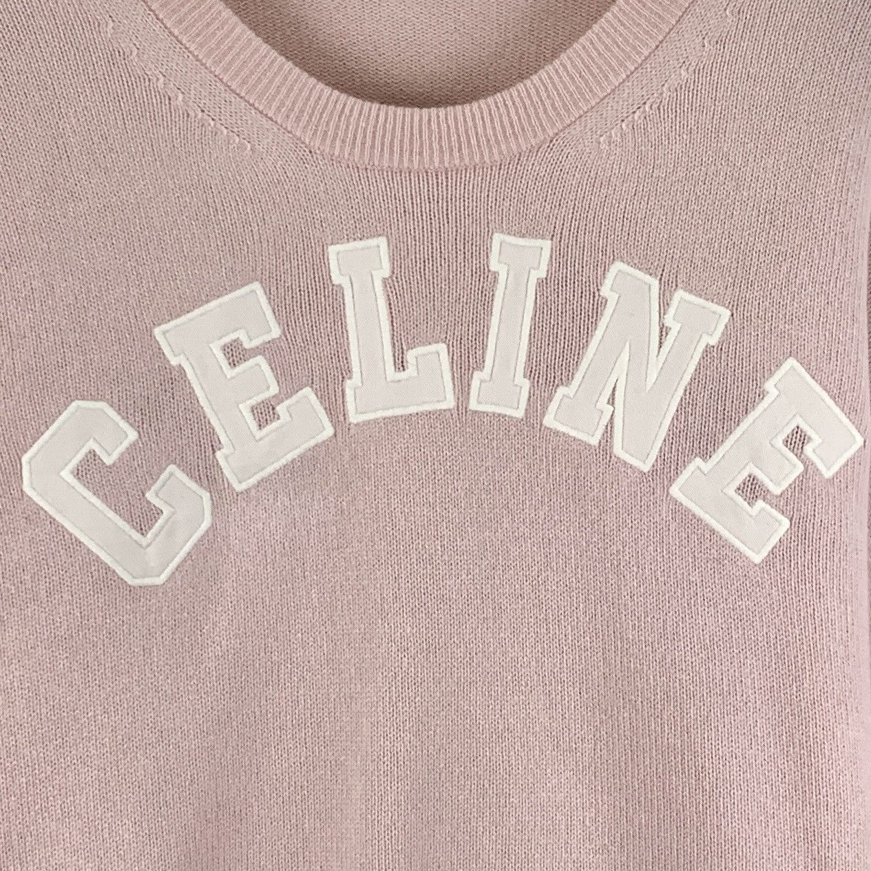 Celine Celine 23 Collection Capsule Series Pink Wool Sweatshirt Size S / US 4 / IT 40 - 4 Thumbnail
