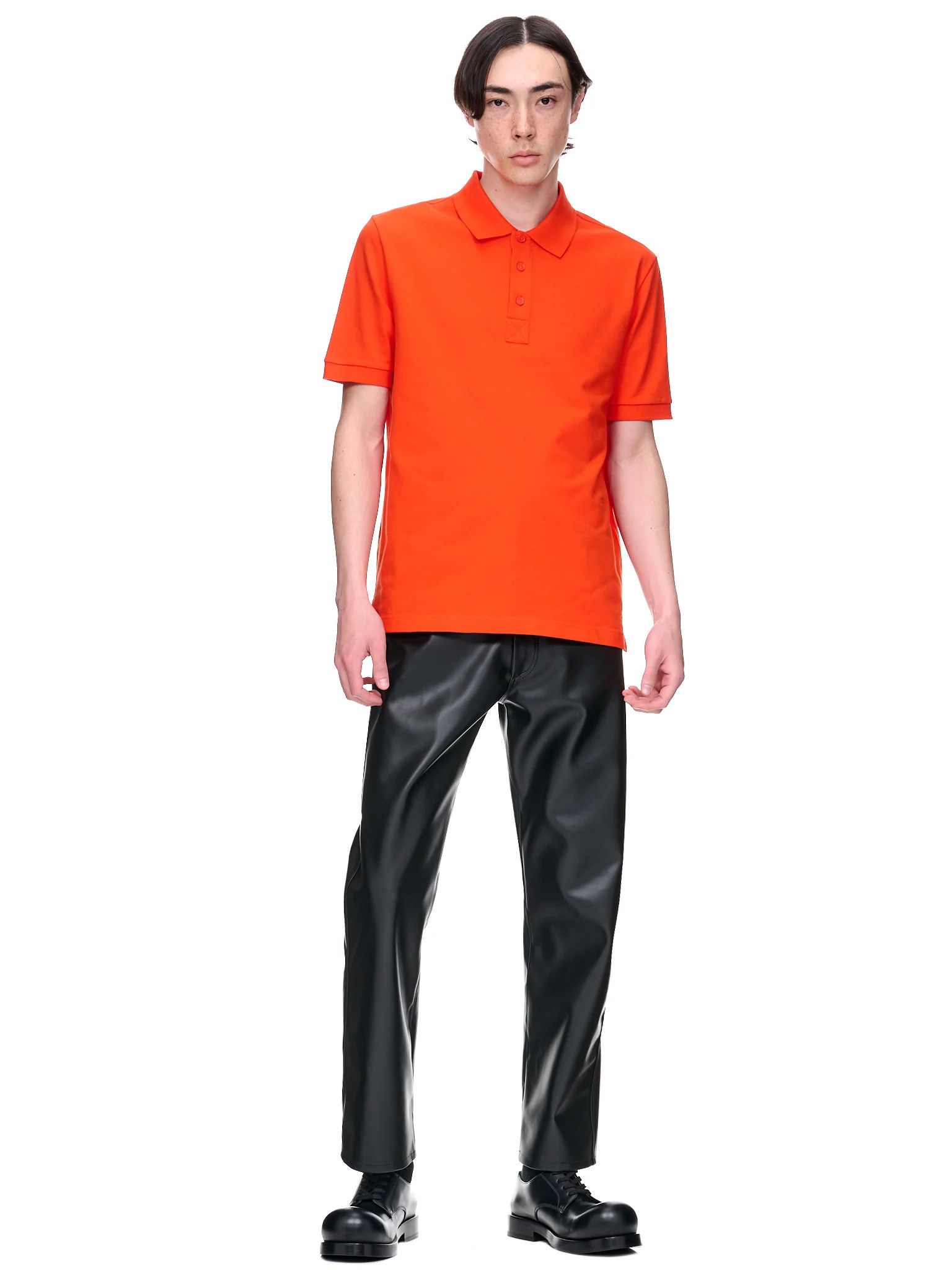 Bottega Veneta o1y0526 Polo Shirt in Orange Size US S / EU 44-46 / 1 - 6 Thumbnail