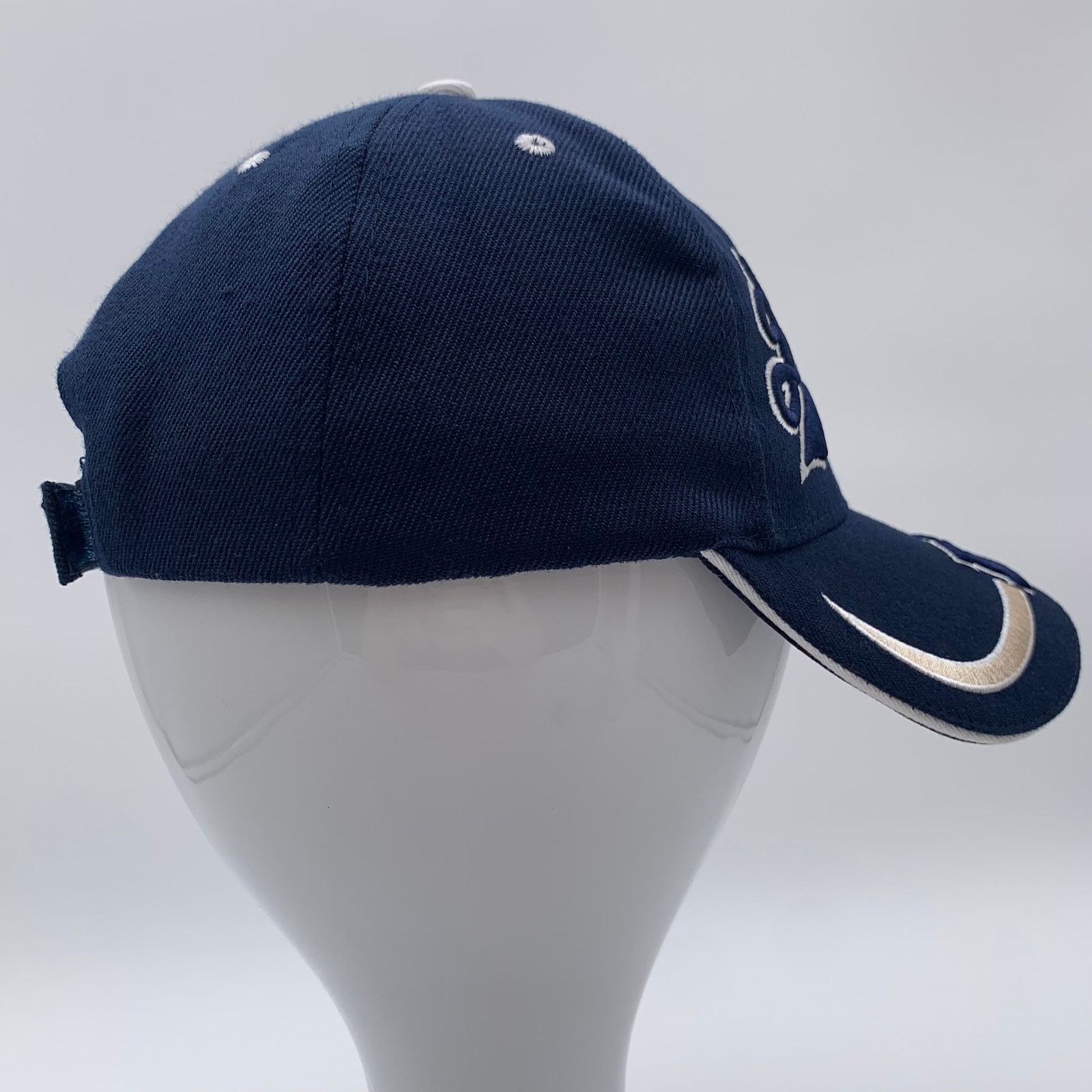 Other Las Vegas Adjustable Cap Blue Silver Hook and Loop Closure Size ONE SIZE - 4 Thumbnail