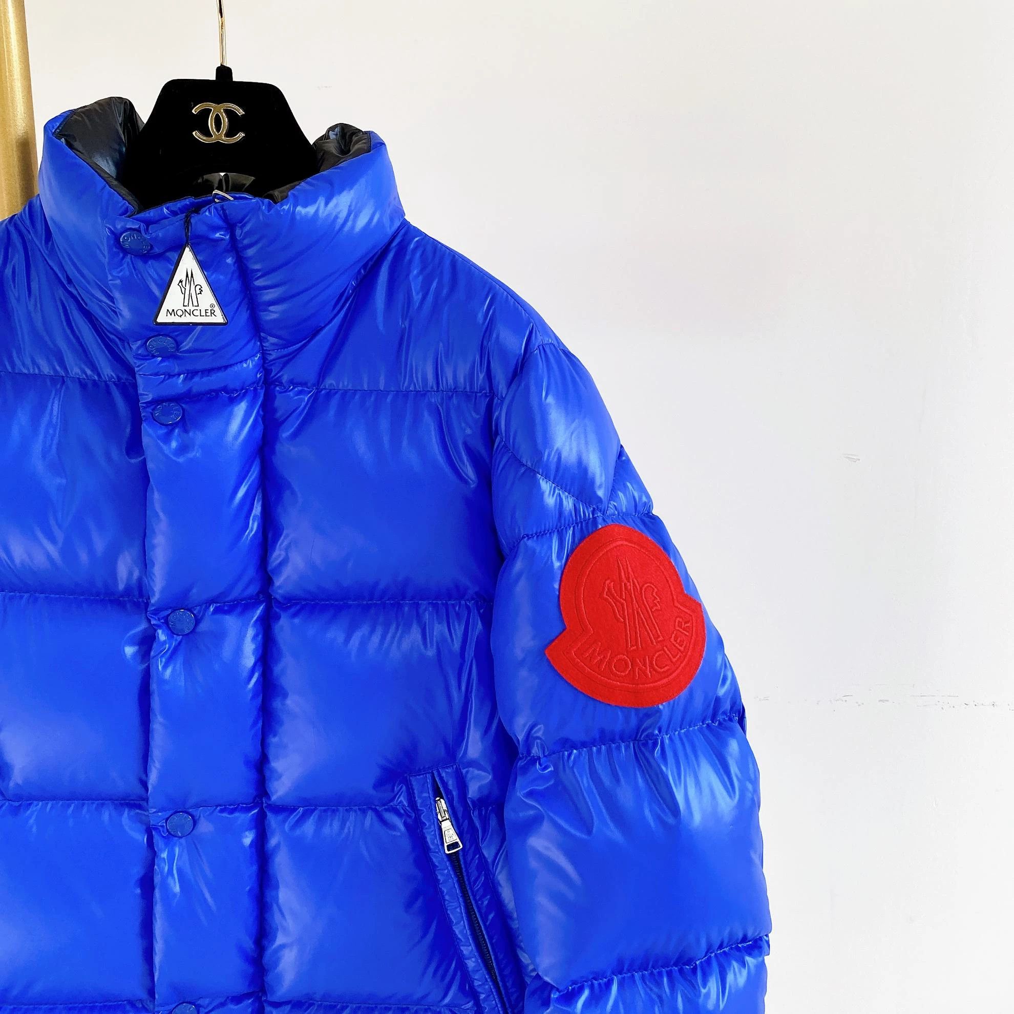 Moncler Moncler blue hooded down jacket 14A Size XXS / US 00 / IT 34 - 4 Thumbnail