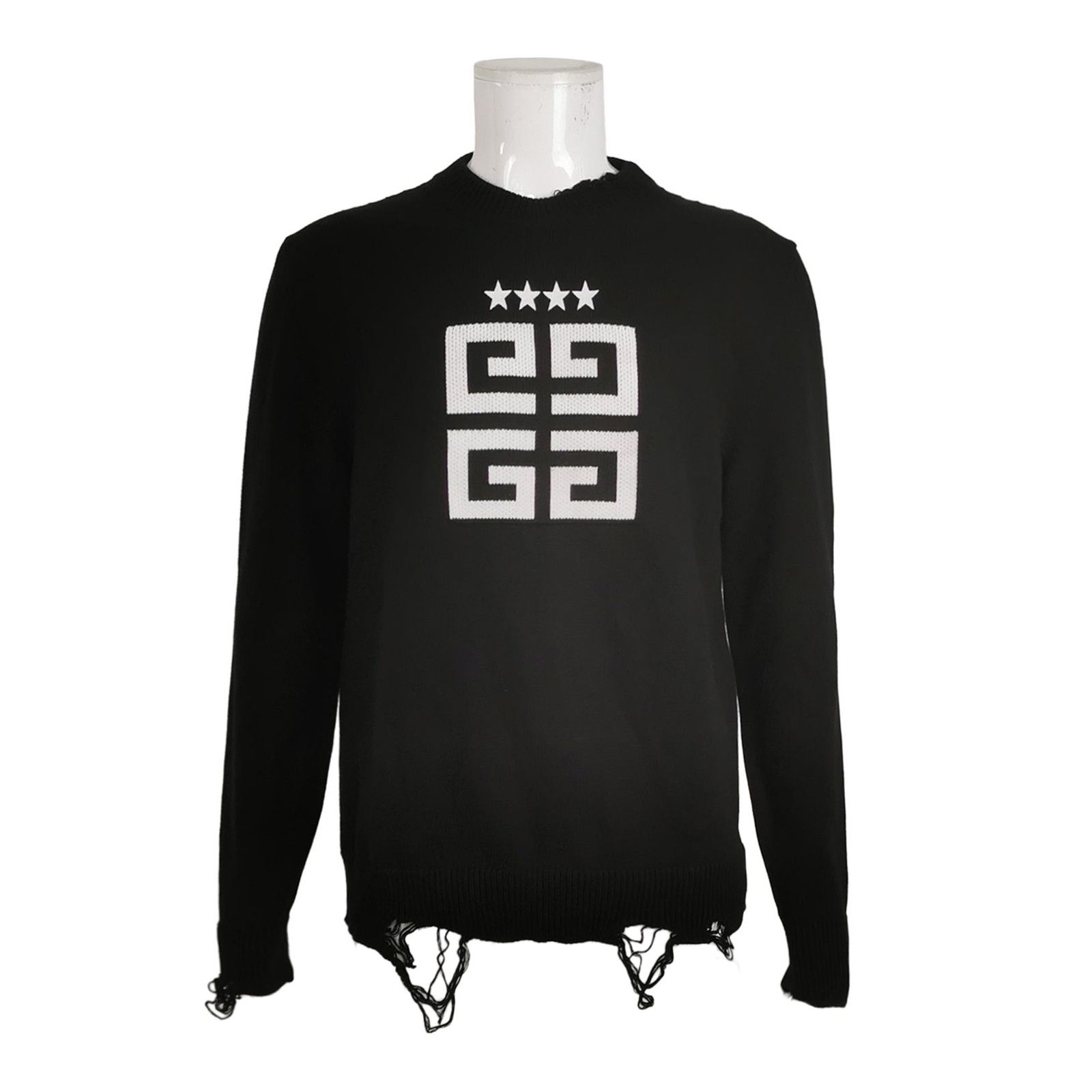 Givenchy Givenchy XS Cotton Printed Crew Neck T-Shirt Size US XS / EU 42 / 0 - 1 Thumbnail