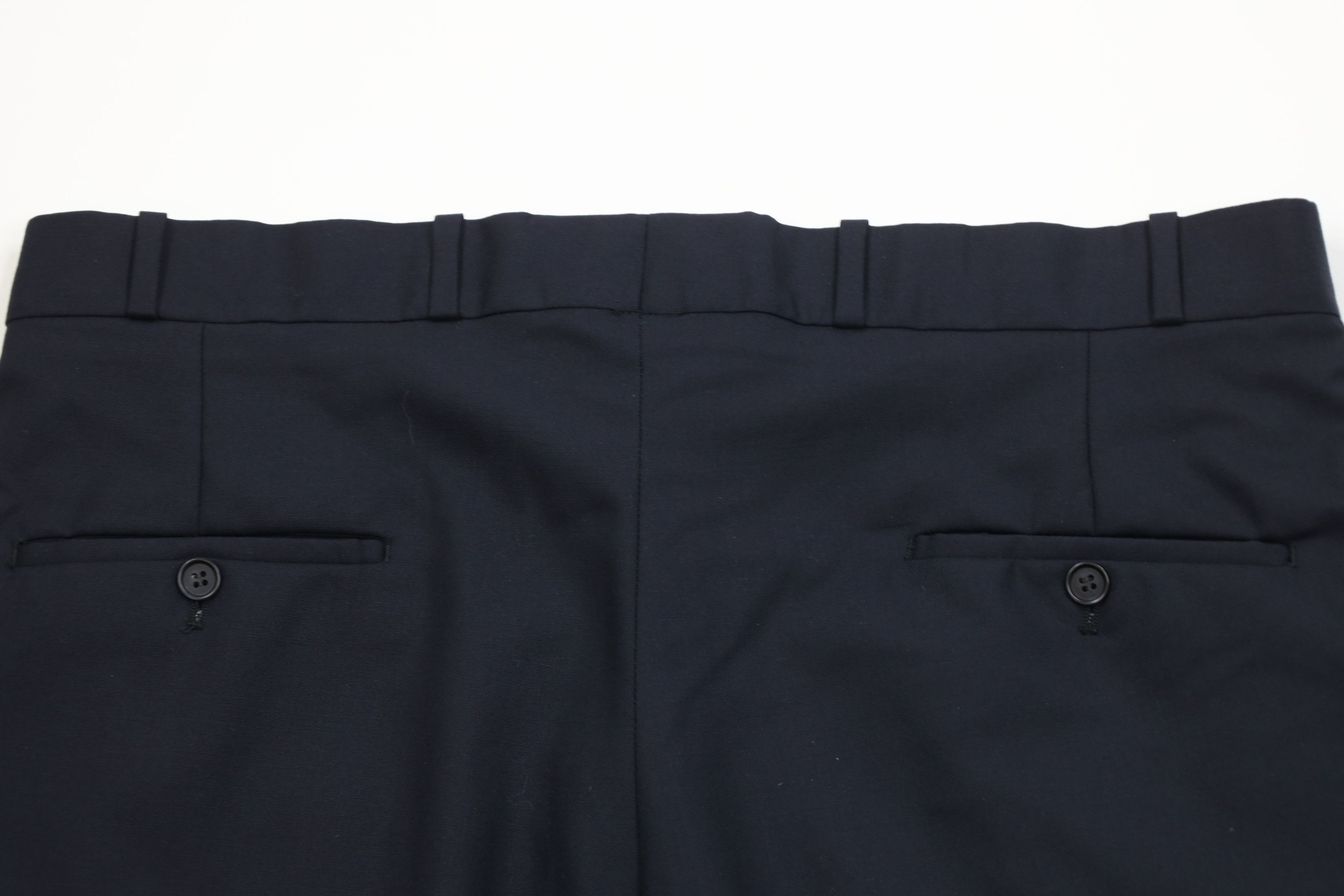 Vintage Vintage 90s Streetwear Wool Knit Wide Leg Chino Pants Blue Size US 38 / EU 54 - 10 Thumbnail