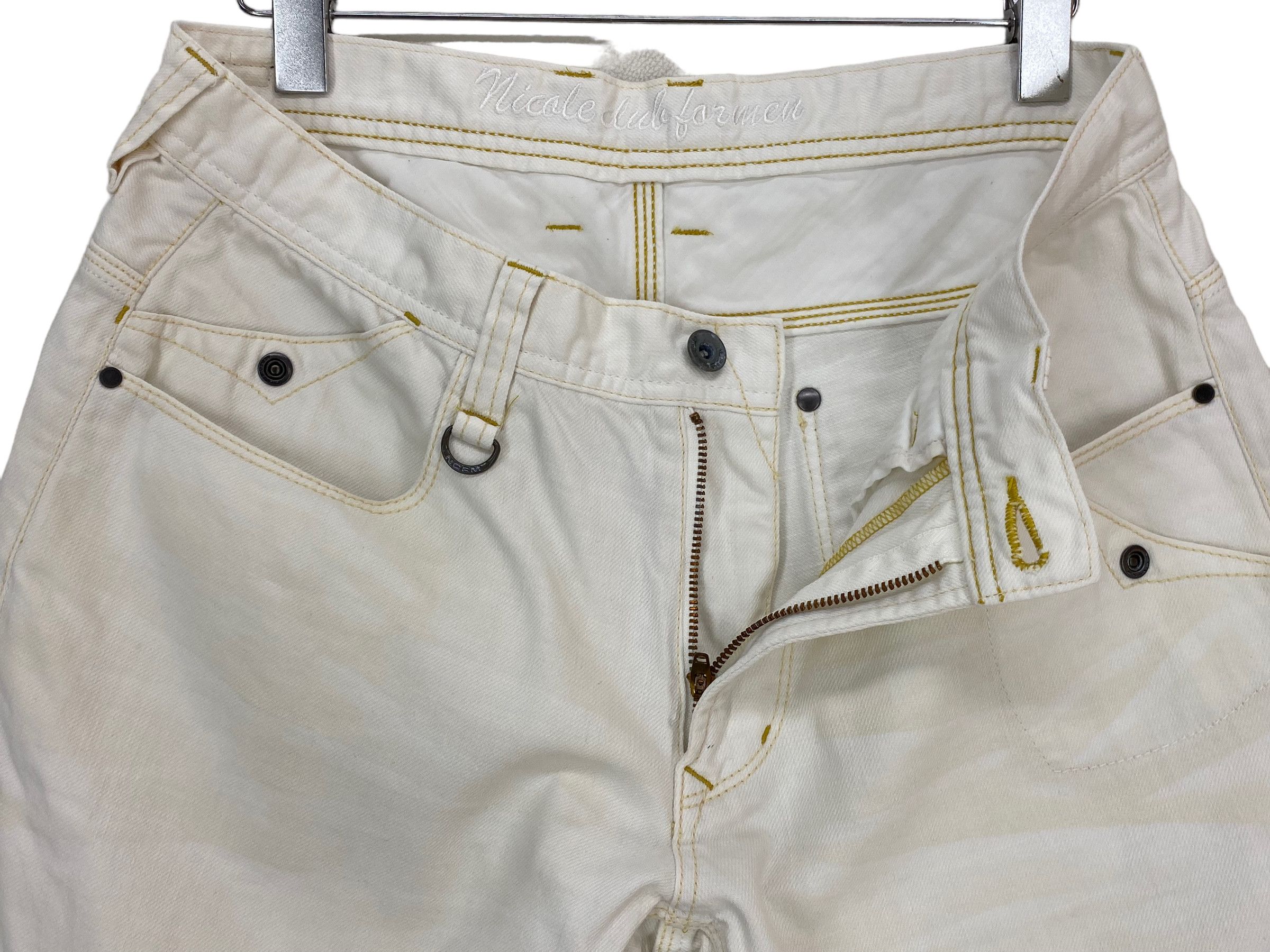 Japanese Brand × Nicole Club Nicole Club for Men Pants White Size US 32 / EU 48 - 9 Thumbnail