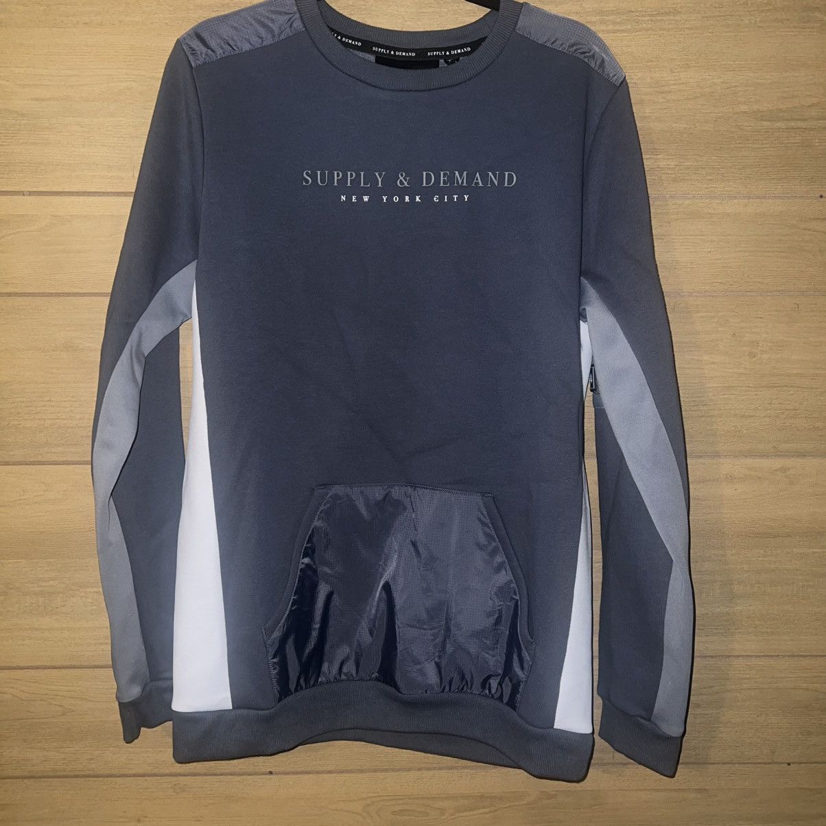 Supply & Demand Supply & Demand Gray Sweatshirt Men’s Large NWT Size US L / EU 52-54 / 3 - 1 Thumbnail