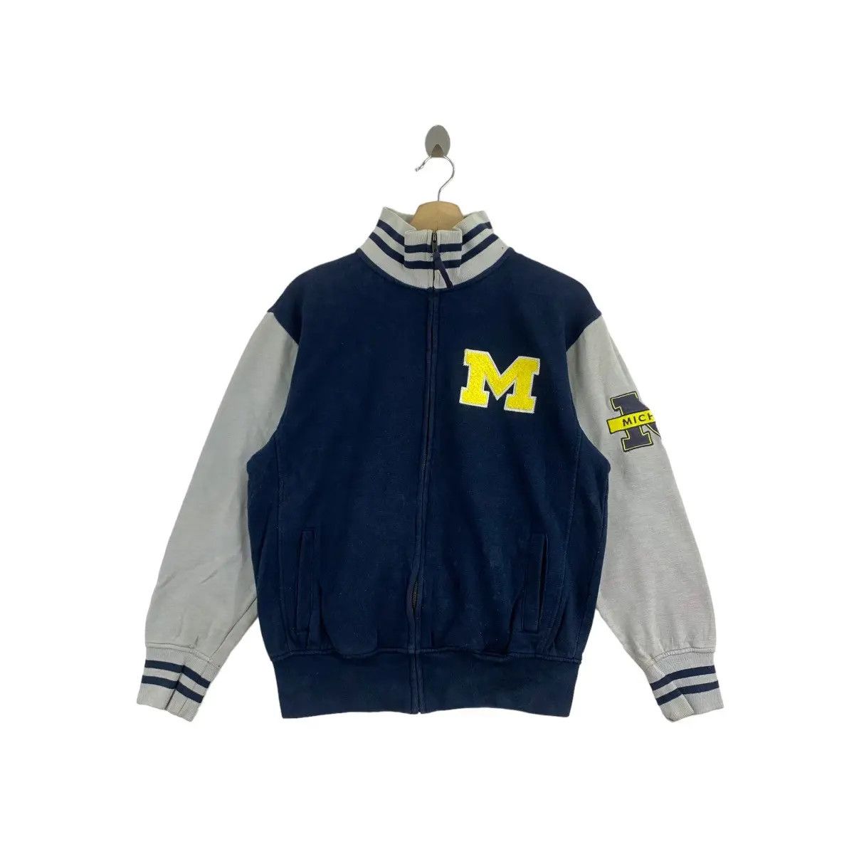 Designer Vtg MICHIGAN UNIVERSITY Go Blue Athletic Dept College Size S / US 4 / IT 40 - 1 Thumbnail