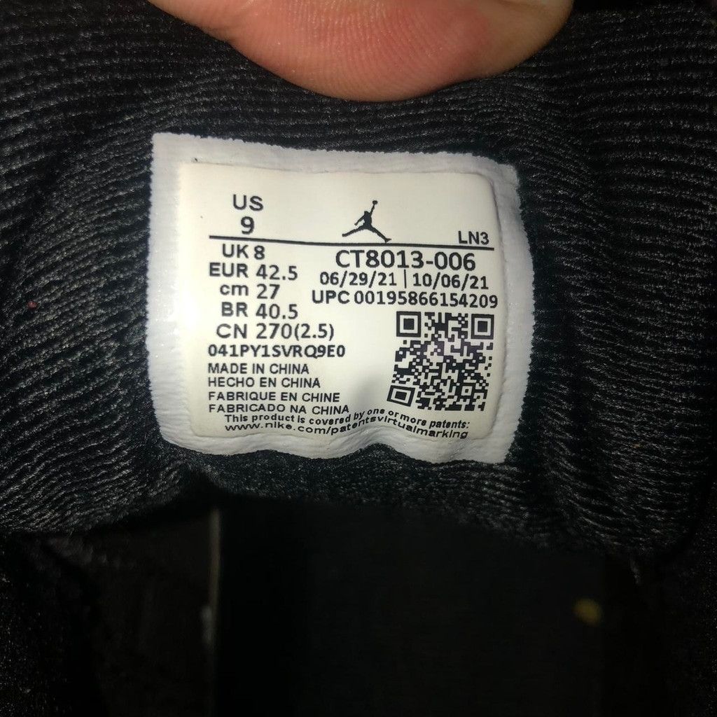 Jordan Brand Nike Air Jordan Retro 12 Playoff 12s Size 9 Size US 9 / EU 42 - 7 Thumbnail