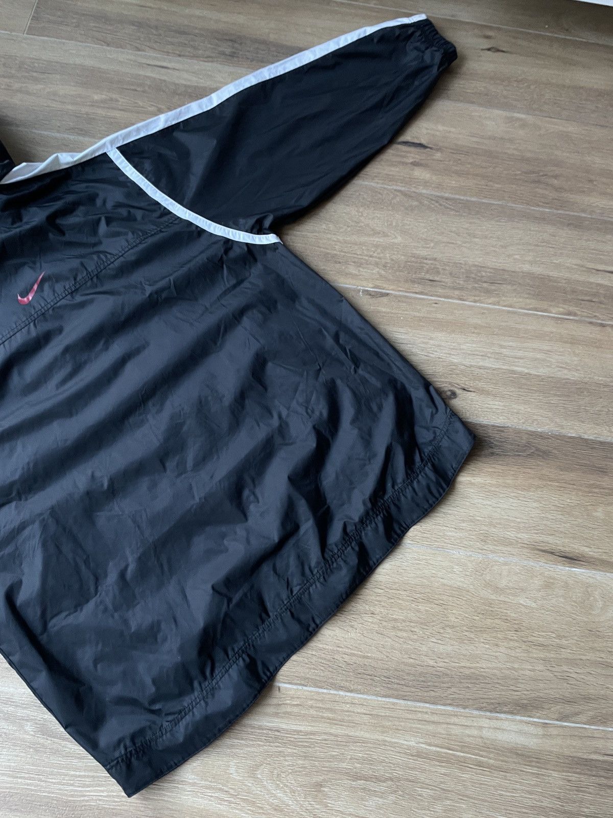 Nike Nike Vintage Nylon Track Jacket Drill Woven Japanese Swoosh Size US XL / EU 56 / 4 - 8 Thumbnail