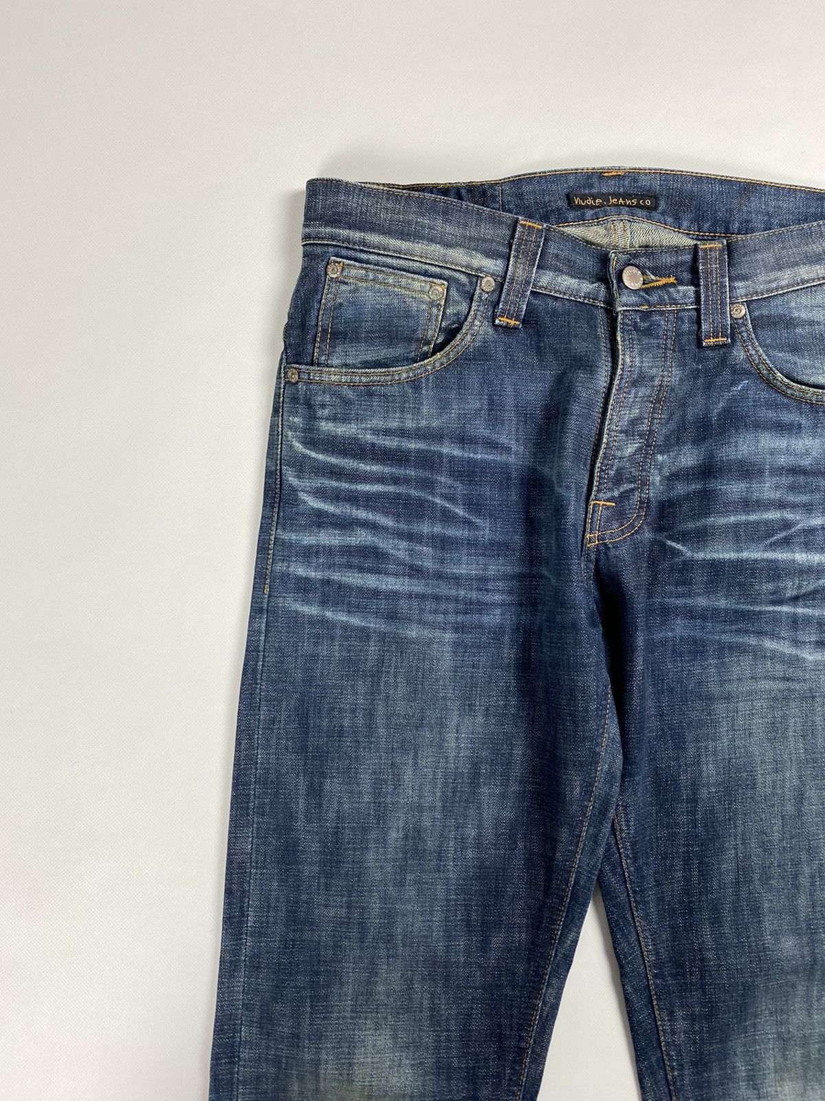 Nudie Jeans Nudie Jeans Co Even Steven Original Selvage Denim Jeans Size US 30 / EU 46 - 8 Thumbnail
