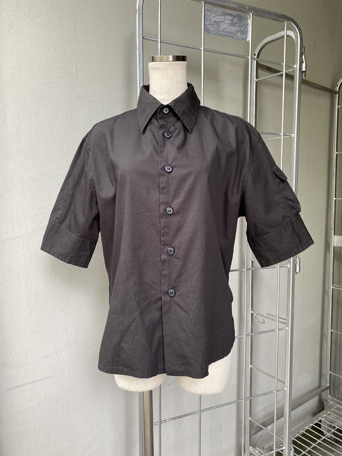 Japanese Brand FICCE-MEDIUM- FICCE UOMO Shadow Relax Shirt Size XS / US 0-2 / IT 36-38 - 9 Thumbnail
