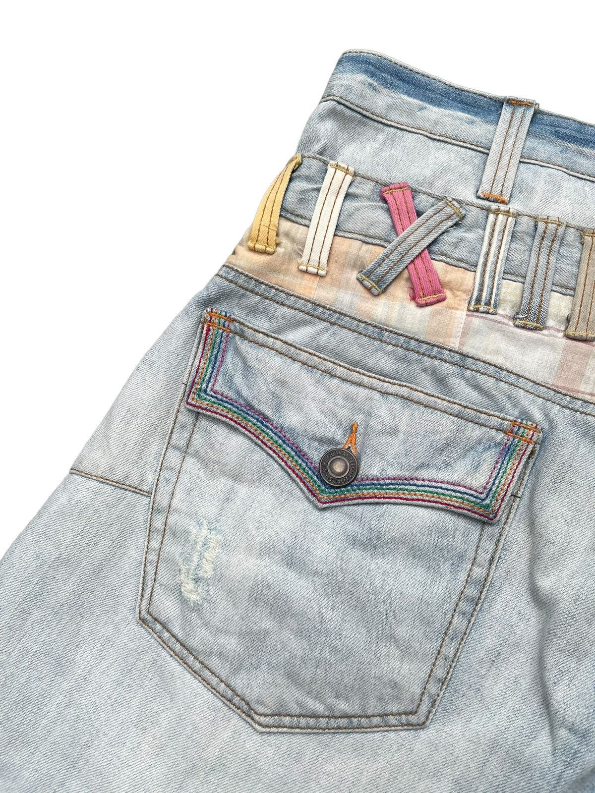 Japanese Brand Dominte Double Waist Denim Short Size US 39 - 8 Thumbnail