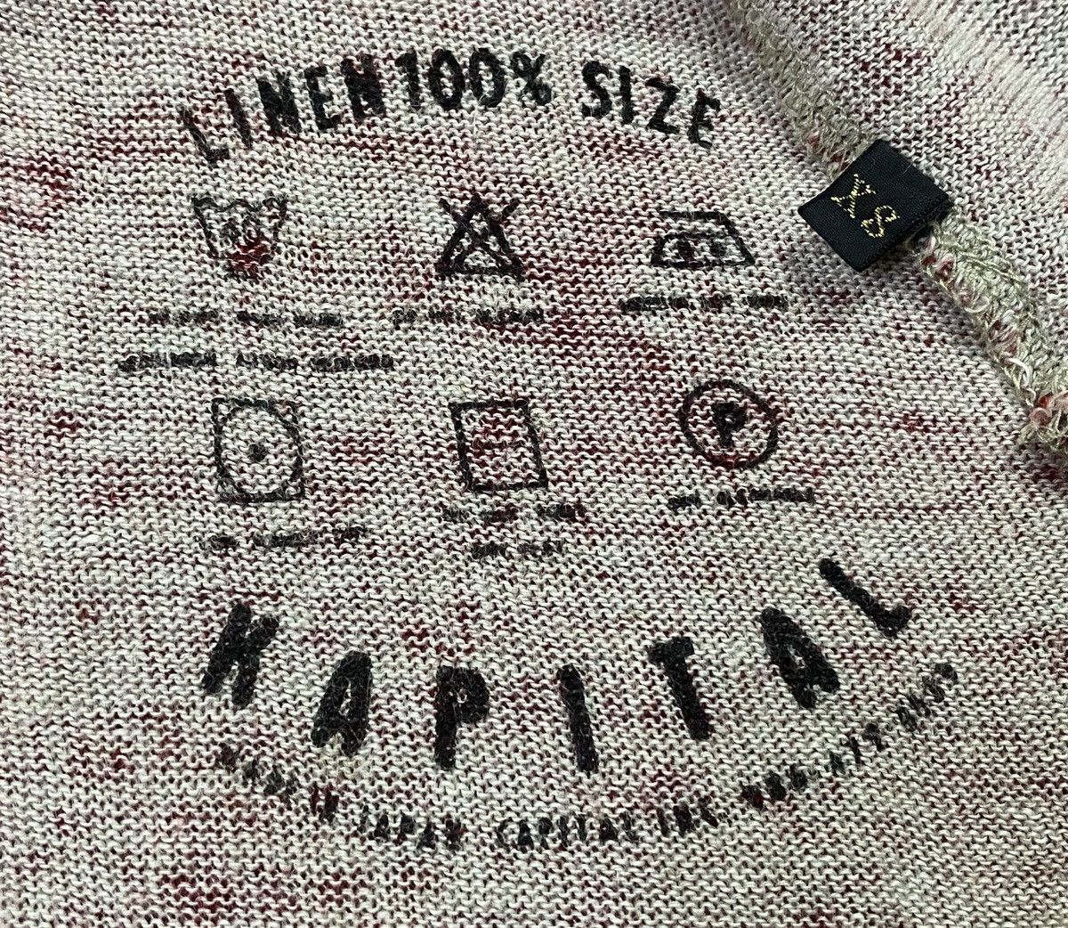 Kapital Kapital Kiro Hirata Linen T-Shirt Size US XS / EU 42 / 0 - 10 Thumbnail