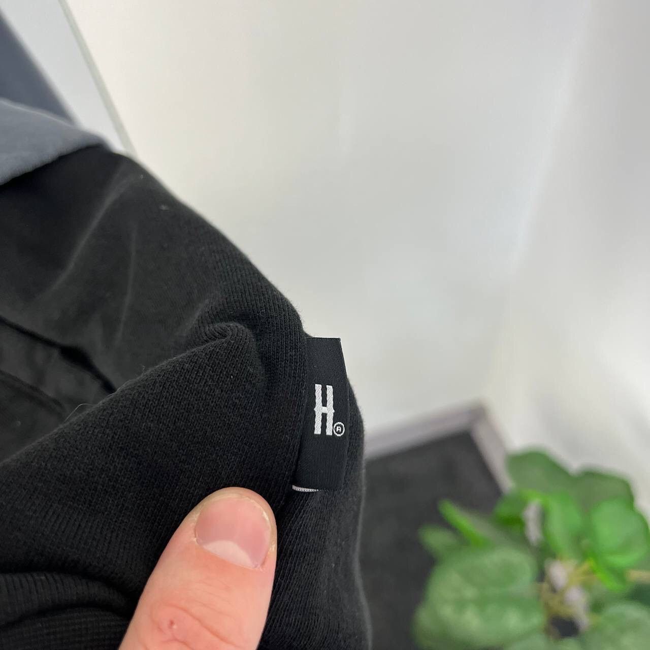 Japanese Brand Hoodie Hoodrich Y2K Style Drill Black Big Print Size US M / EU 48-50 / 2 - 6 Thumbnail