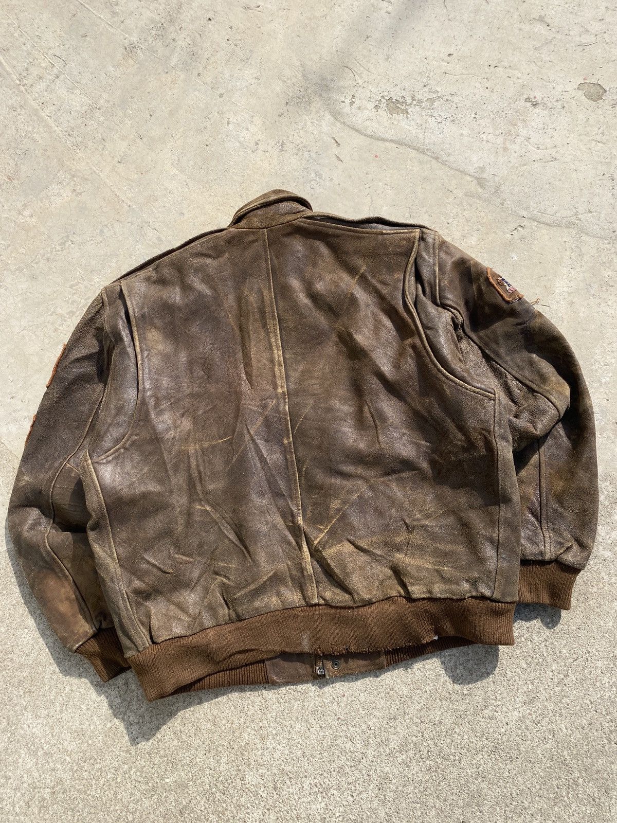 Avirex Bencat Type Leather Jacket Size US M / EU 48-50 / 2 - 14 Thumbnail