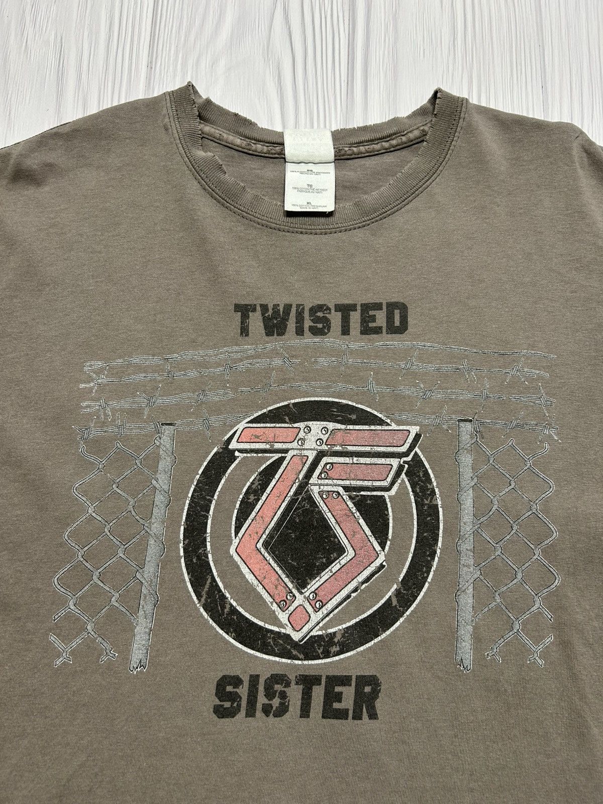 Band Tees Vintage Twisted Sister Tour 1983 Rated Heavy Metal T-Shirt Size US XL / EU 56 / 4 - 6 Thumbnail