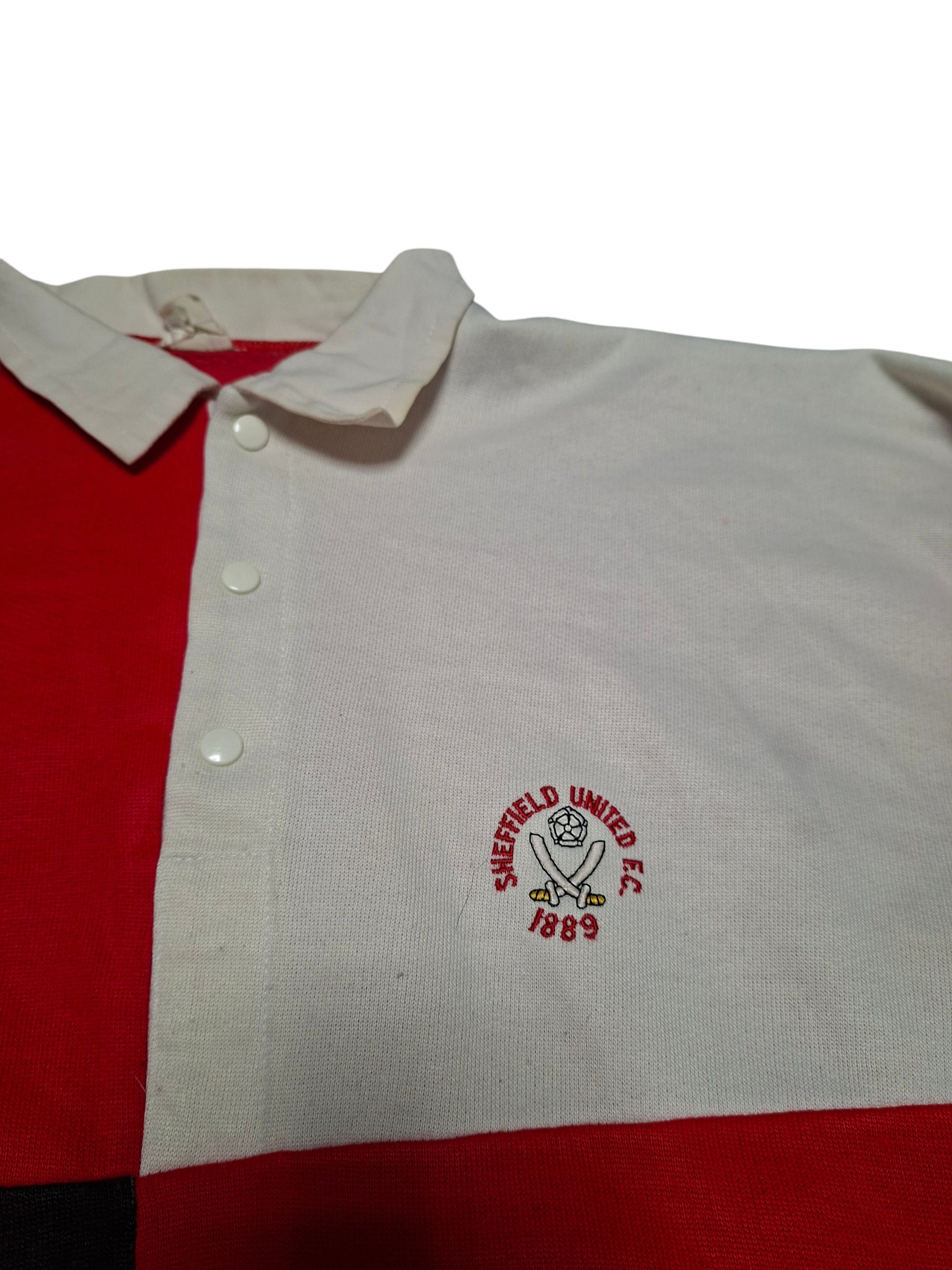 Other SHEFFIELD UNITED VINTAGE SOCCER RUGBY SHIRT Size US L / EU 52-54 / 3 - 2 Thumbnail