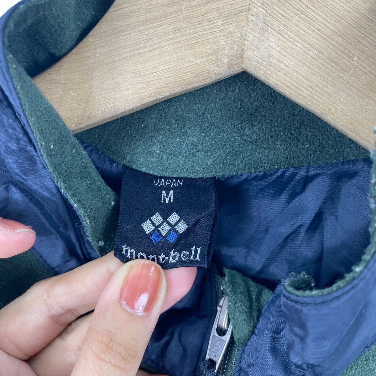 Montbell Vintage MONTBELL Half Zip Fleece Pullover Jacket Outdoor Size US M / EU 48-50 / 2 - 7 Thumbnail