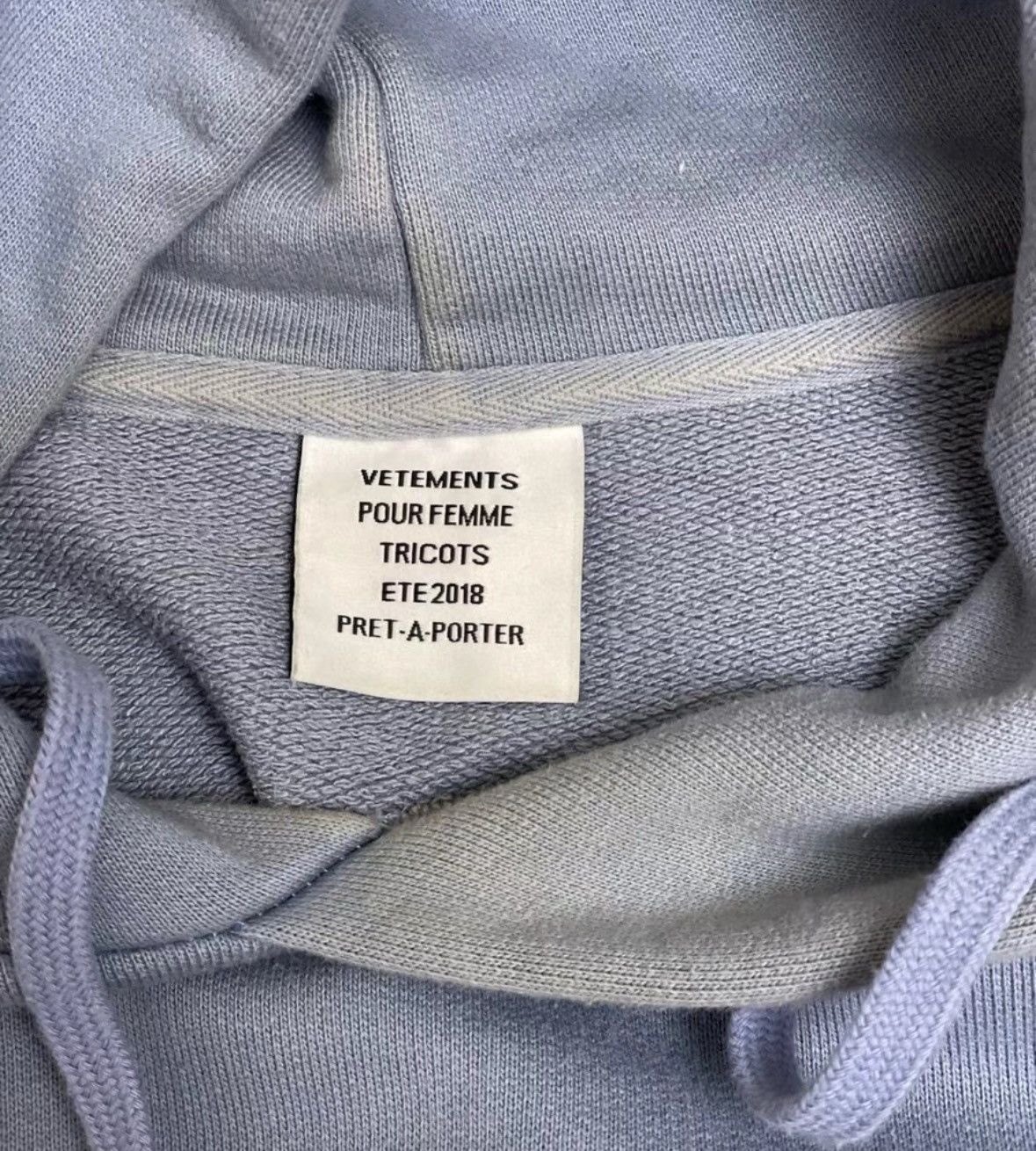Vetements Vetements 2018 Unicorn Hoodie 2408-Nextarrow Size US S / EU 44-46 / 1 - 5 Thumbnail