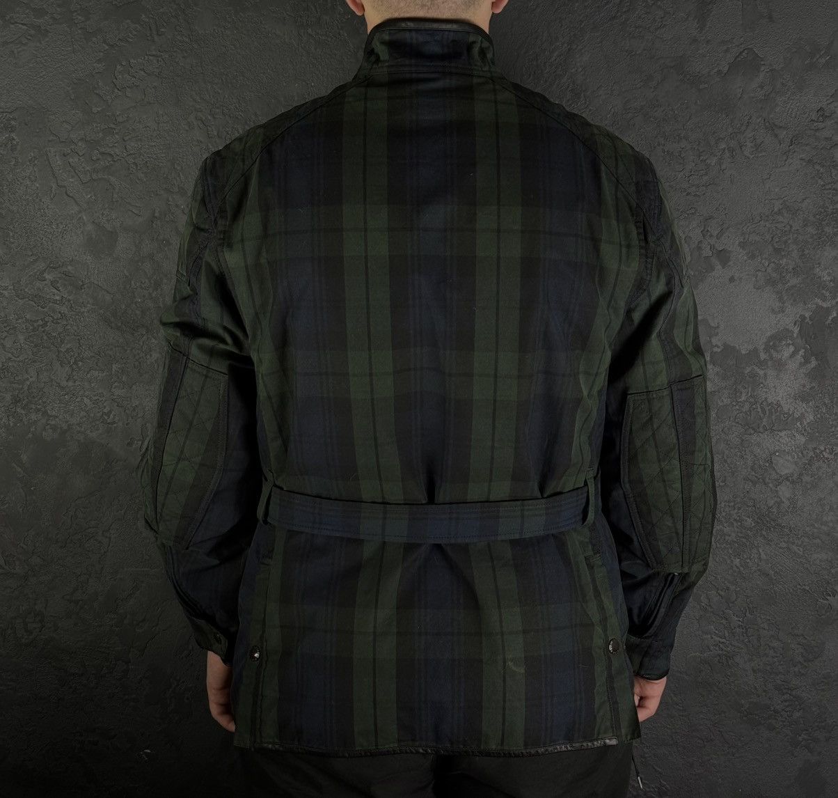 Polo Ralph Lauren Vintage Polo Ralph Lauren Mens Waxed Belted Motorcycl Jacket Size US XL / EU 56 / 4 - 3 Thumbnail