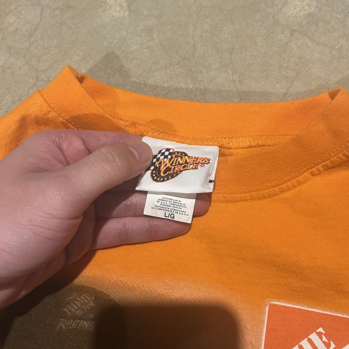 NASCAR × Vintage Crazy Vintage Y2K Nascar Tony Stewart Home Depot Racing Tee Size US L / EU 52-54 / 3 - 5 Thumbnail