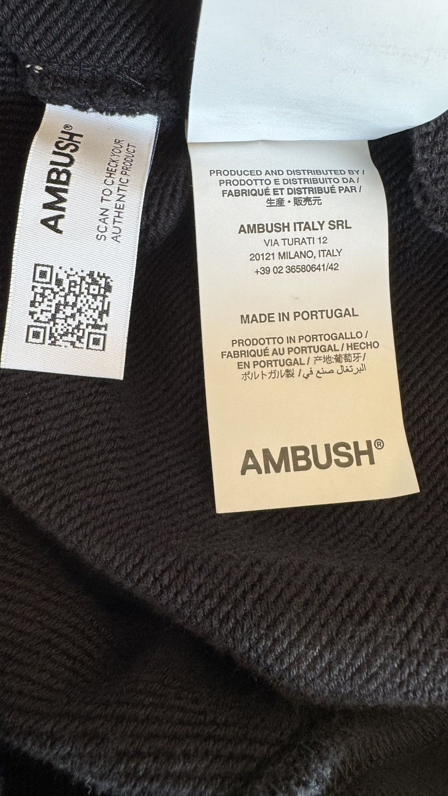 Ambush Design Ambush long sleeve hoodie black new with tags L XL Size US L / EU 52-54 / 3 - 9 Thumbnail