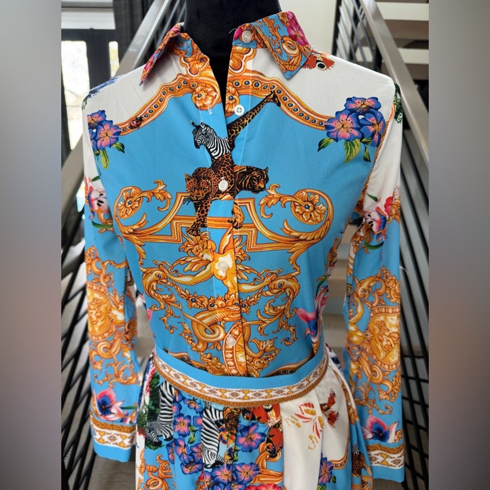 Other New Vintage Baroque style Beach Vacation matching set size S Size S / US 4 / IT 40 - 9 Thumbnail