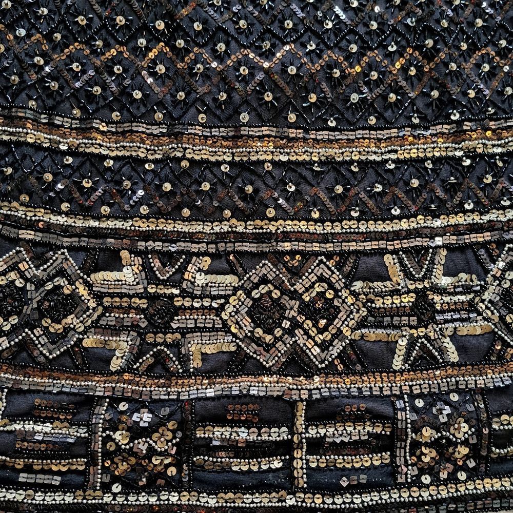 Theia Couture Sleeveless Embellished Beaded Cocktail Dress -  wpequipmentugltd.com